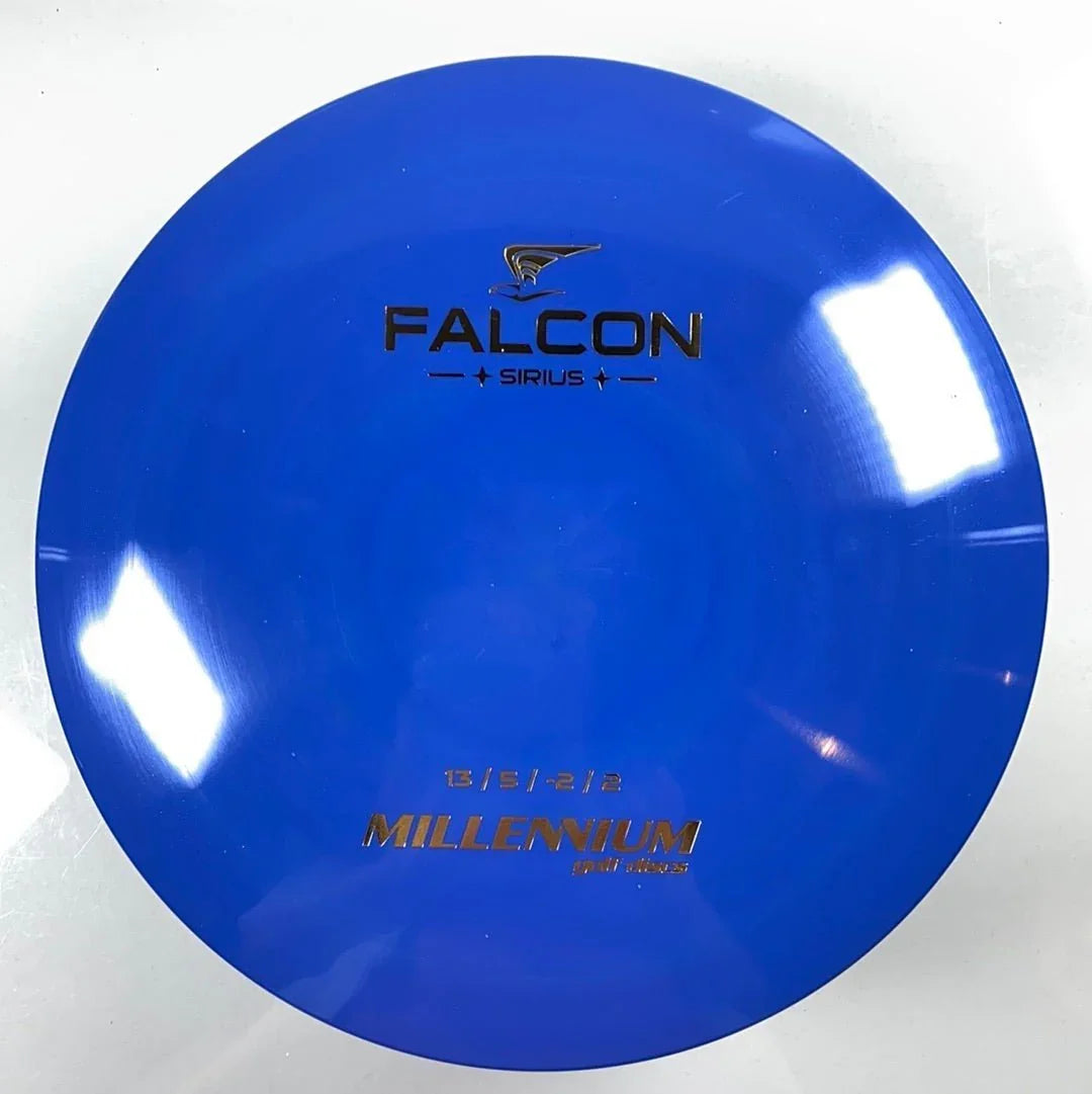 Millennium Golf Discs Falcon | Sirius | Blue/Gold 163g Disc Golf