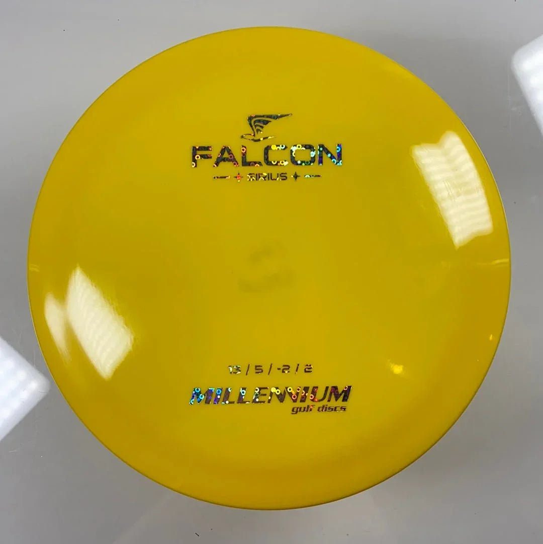 Millennium Golf Discs Falcon | Sirius | Yellow/Holo 166 - 168g Disc Golf
