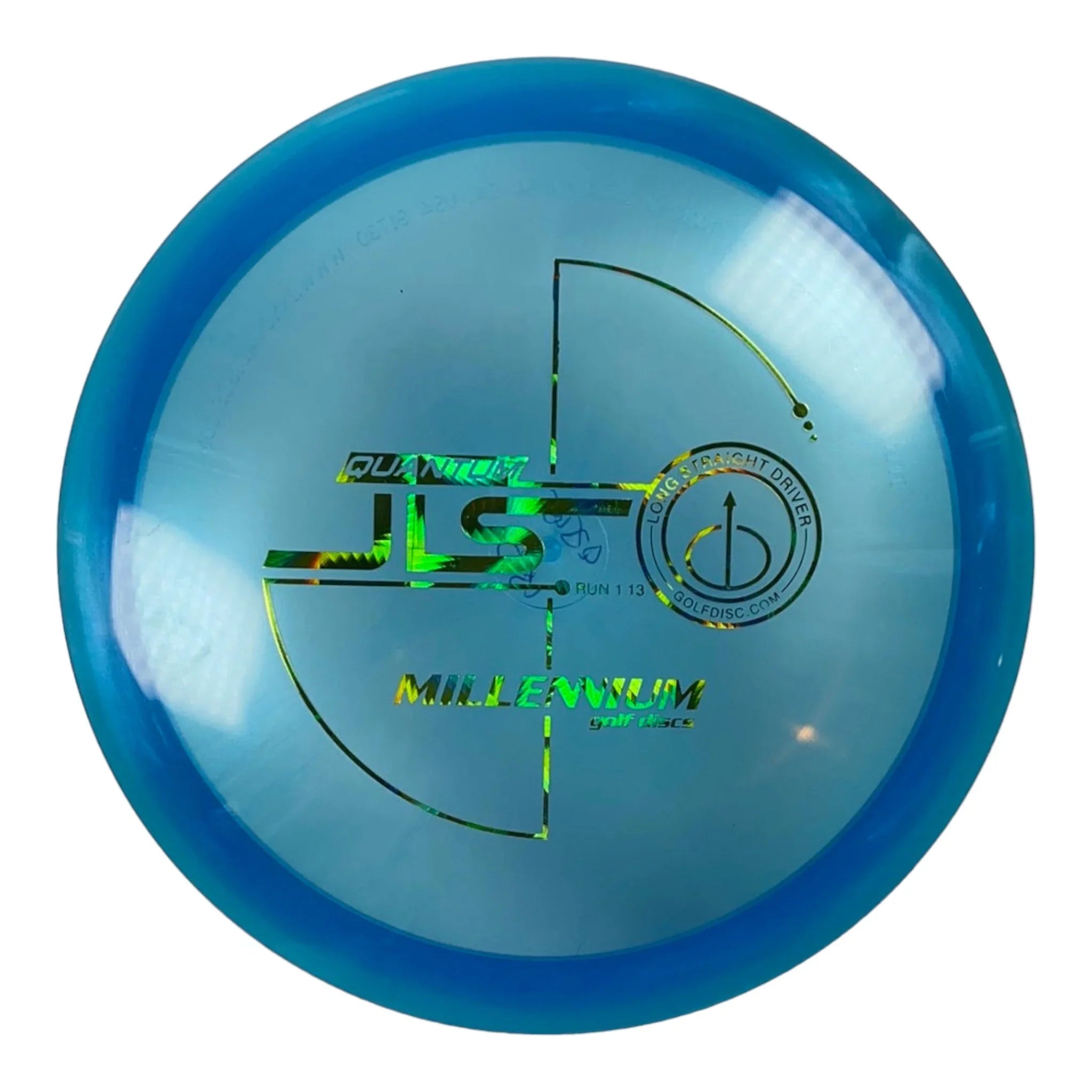 Millennium Golf Discs JLS | Quantum | Blue/Green 150g Disc Golf