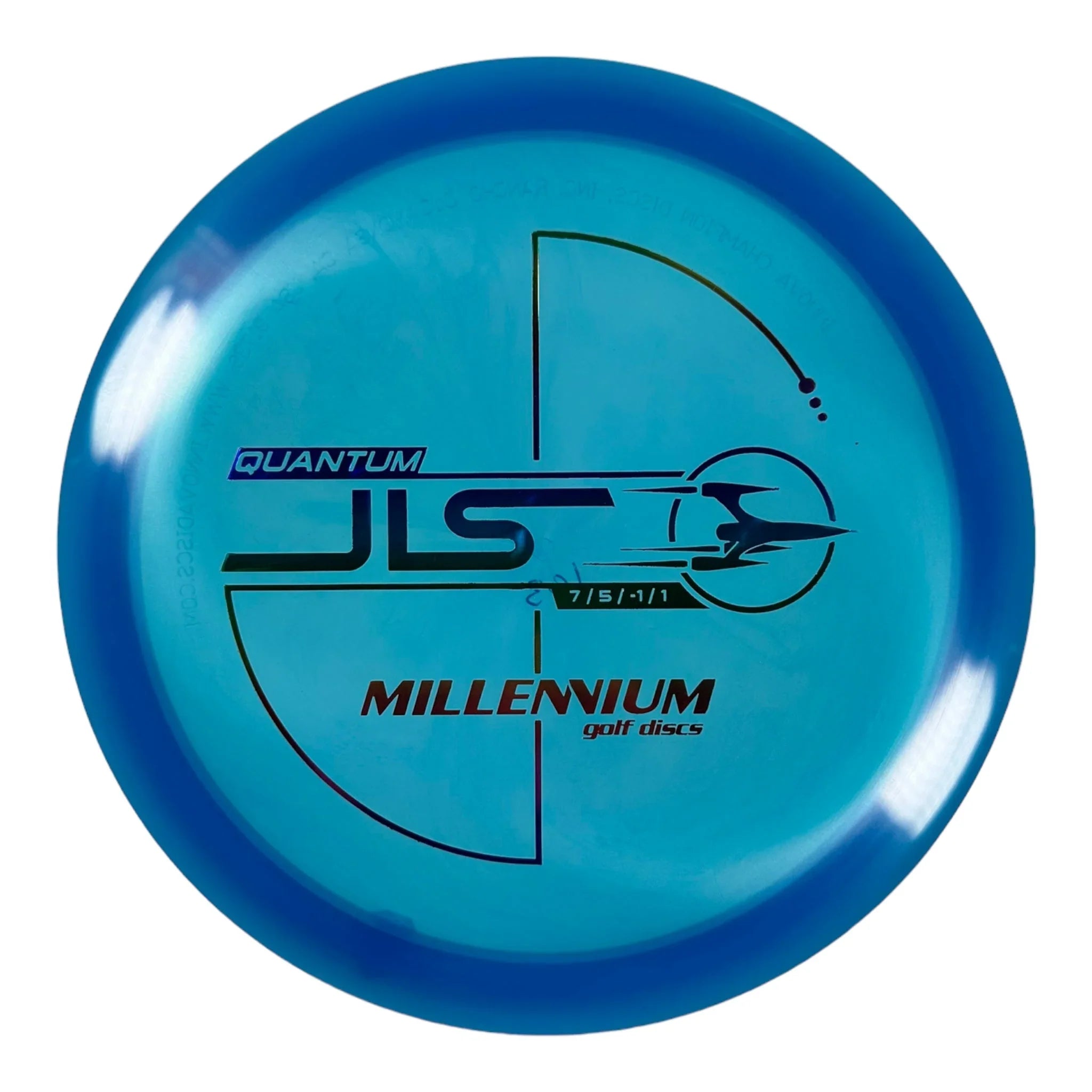 Millennium Golf Discs JLS | Quantum | Blue/Rainbow 163 - 173g Disc Golf