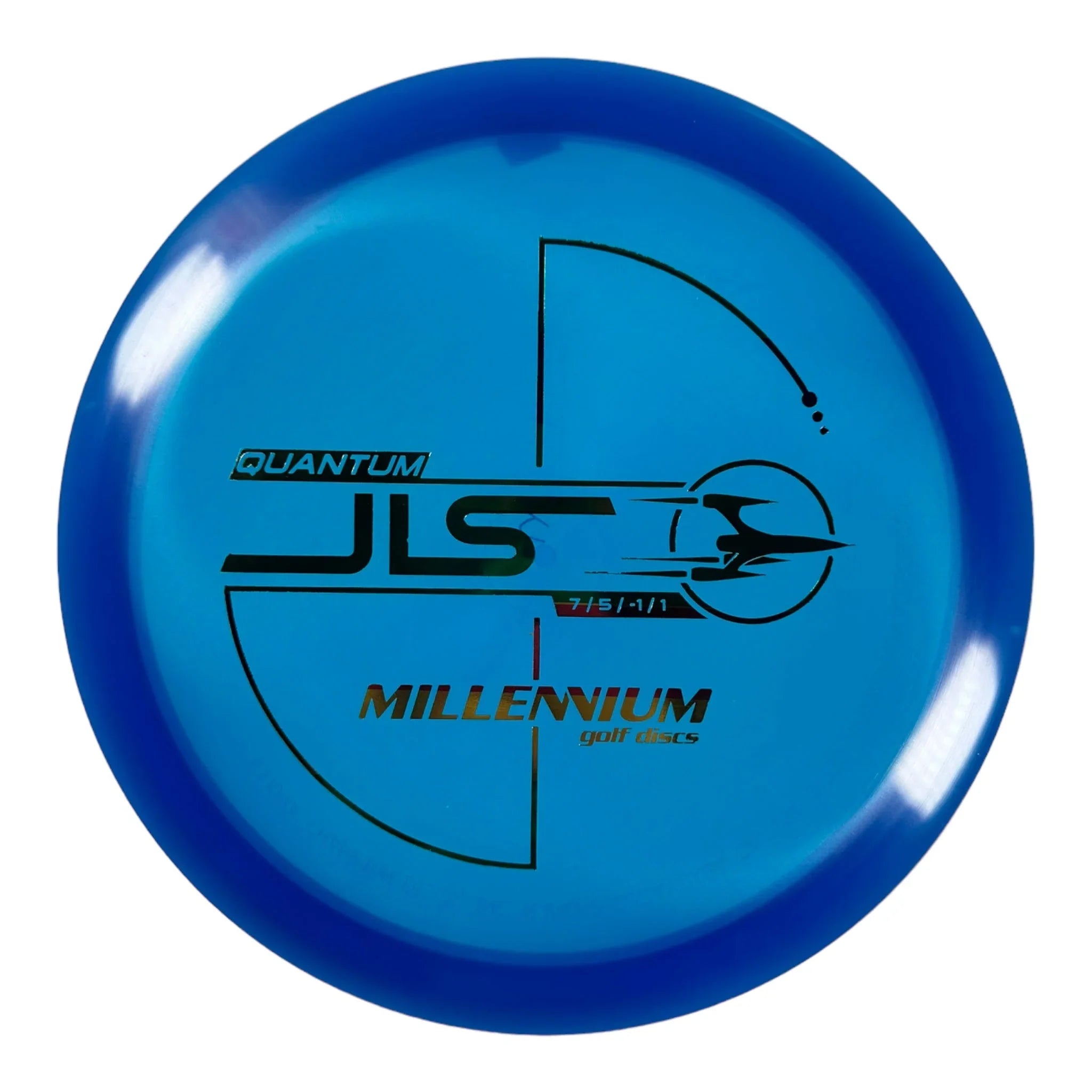Millennium Golf Discs JLS | Quantum | Blue/Rasta 171g Disc Golf