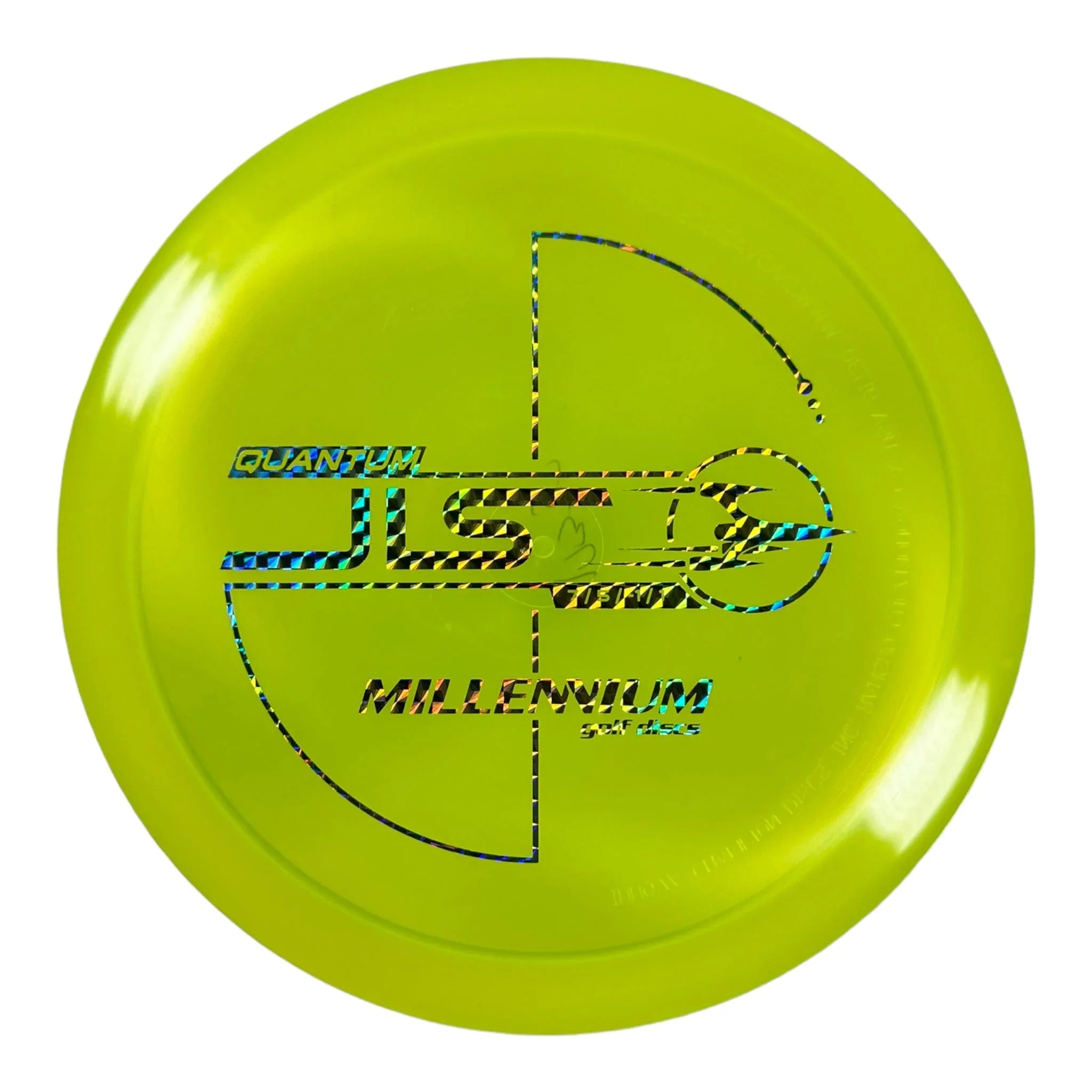 Millennium Golf Discs JLS | Quantum | Yellow/Holo 173g Disc Golf