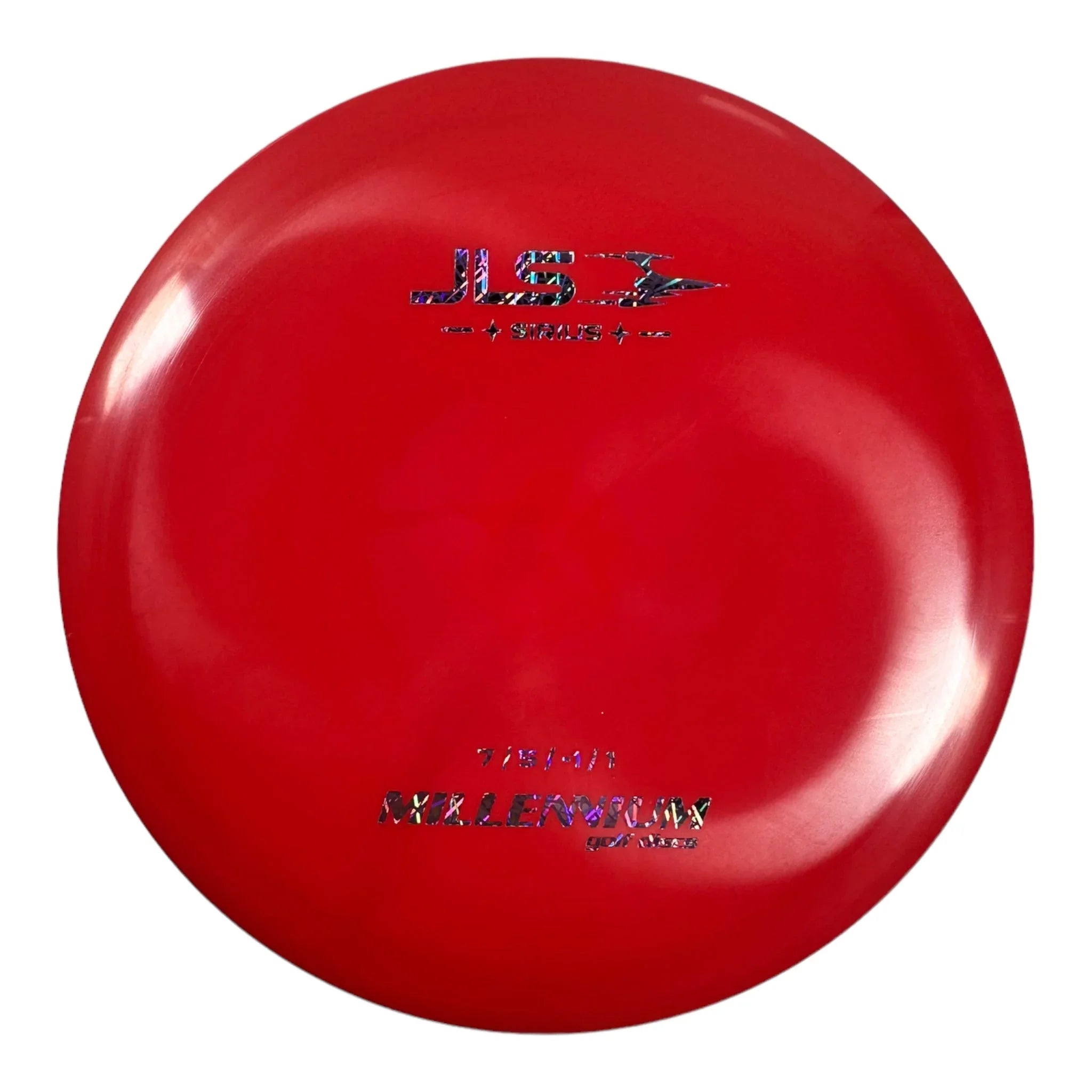 Millennium Golf Discs JLS | Sirius | Red/Holo 173g Disc Golf