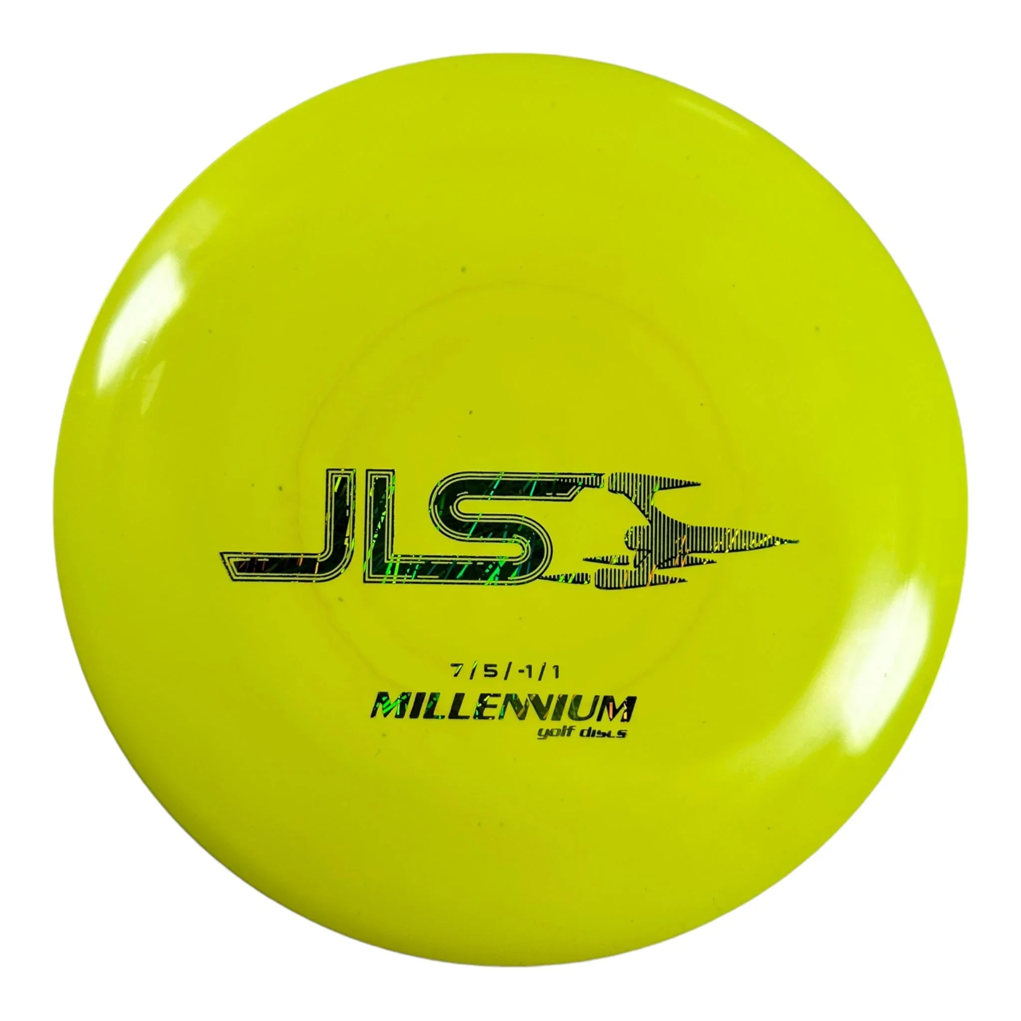 Millennium Golf Discs JLS | Standard | Yellow/Green 168 - 172g Disc Golf