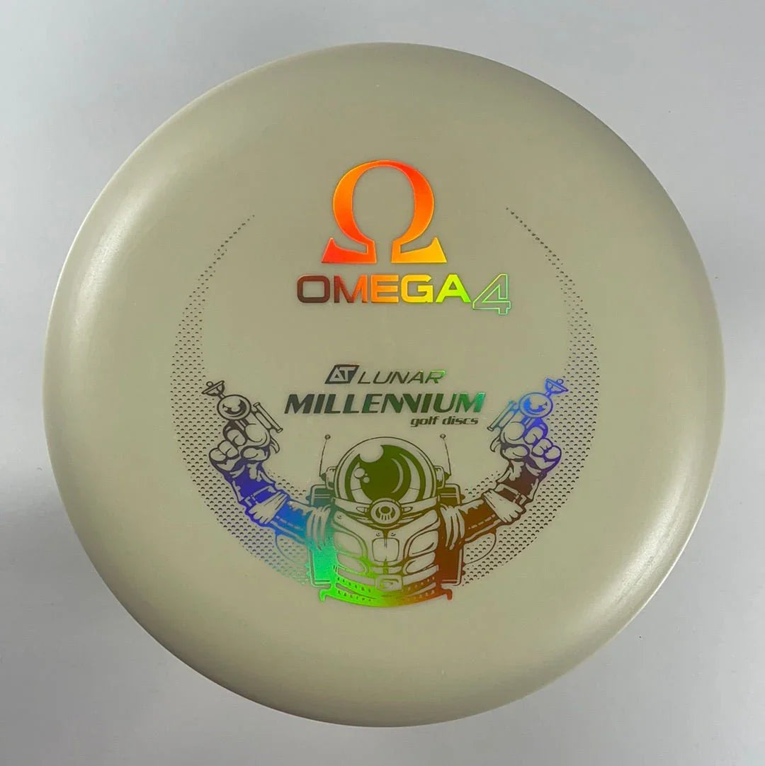 Millennium Golf Discs Omega 4 | DT Lunar | White/Gold 171g Disc Golf