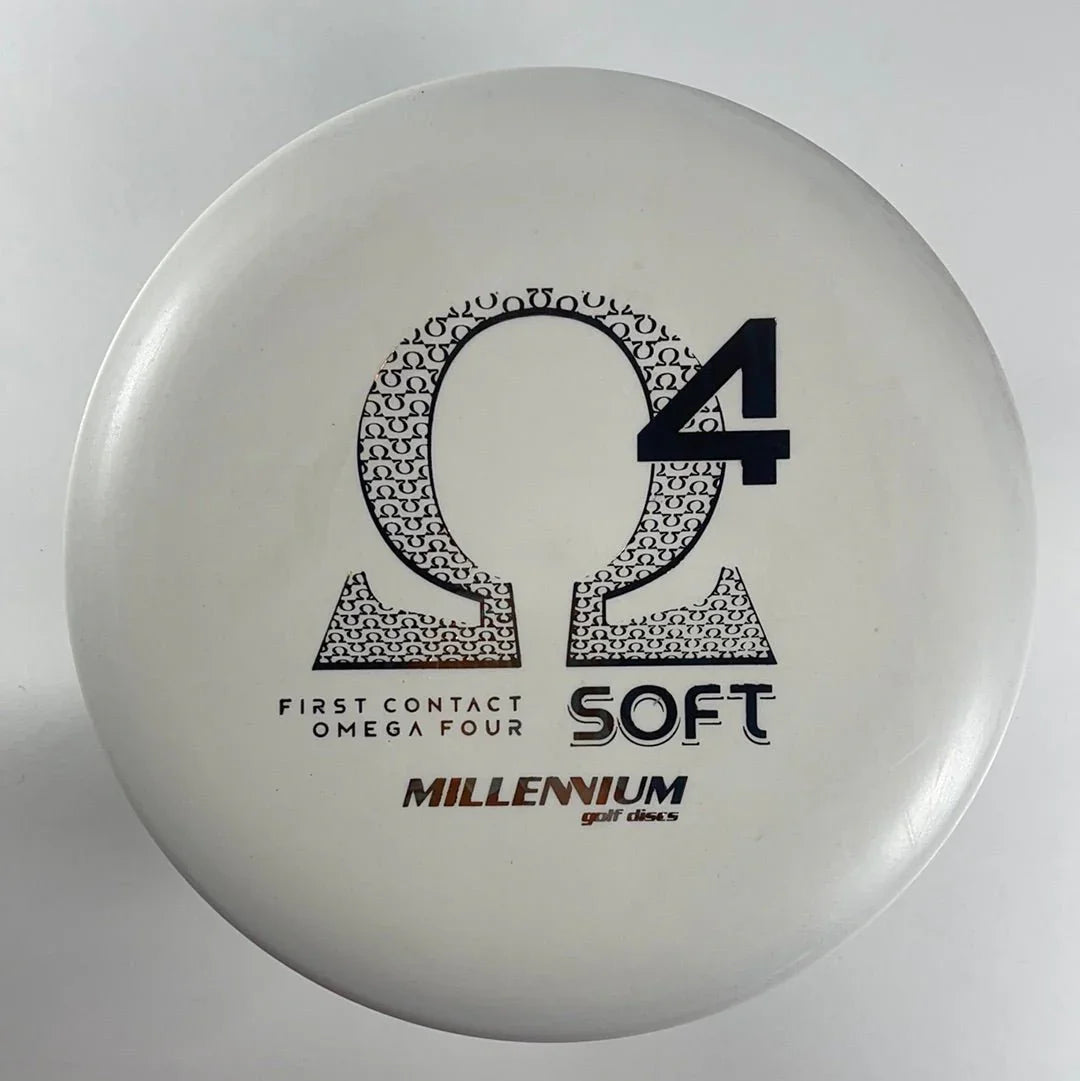 Millennium Golf Discs Omega 4 | Soft | White/Bronze 171g (First Run) Disc Golf