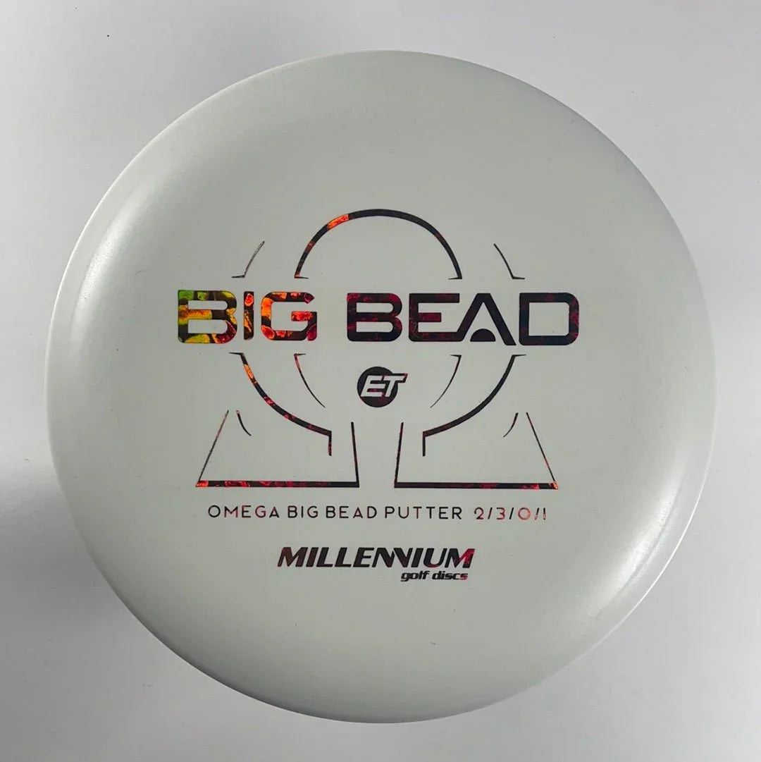 Millennium Golf Discs Omega Big Bead | ET | White/Bronze 175g Disc Golf