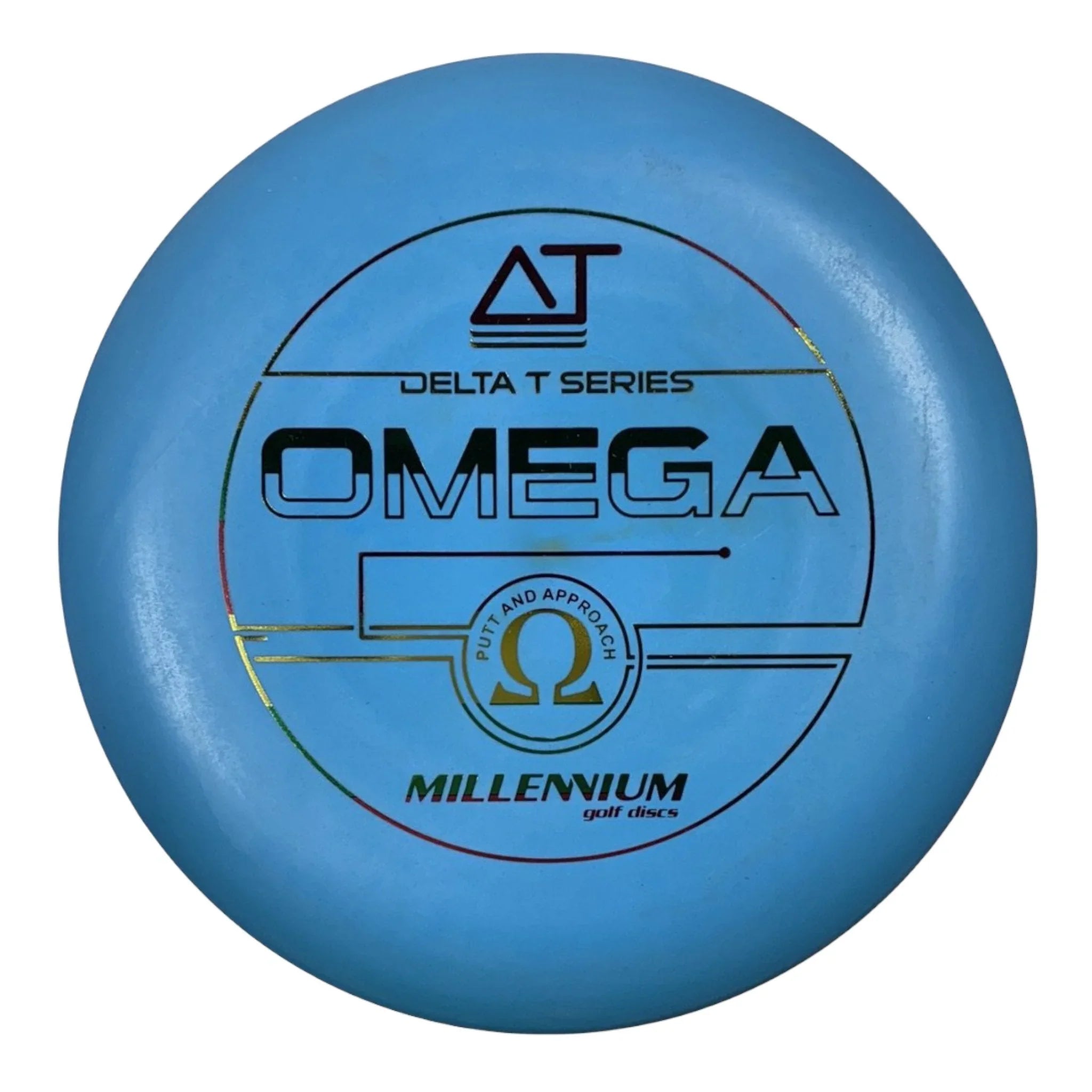 Millennium Golf Discs Omega | DT | Blue/Rainbow 151 - 168g Disc Golf