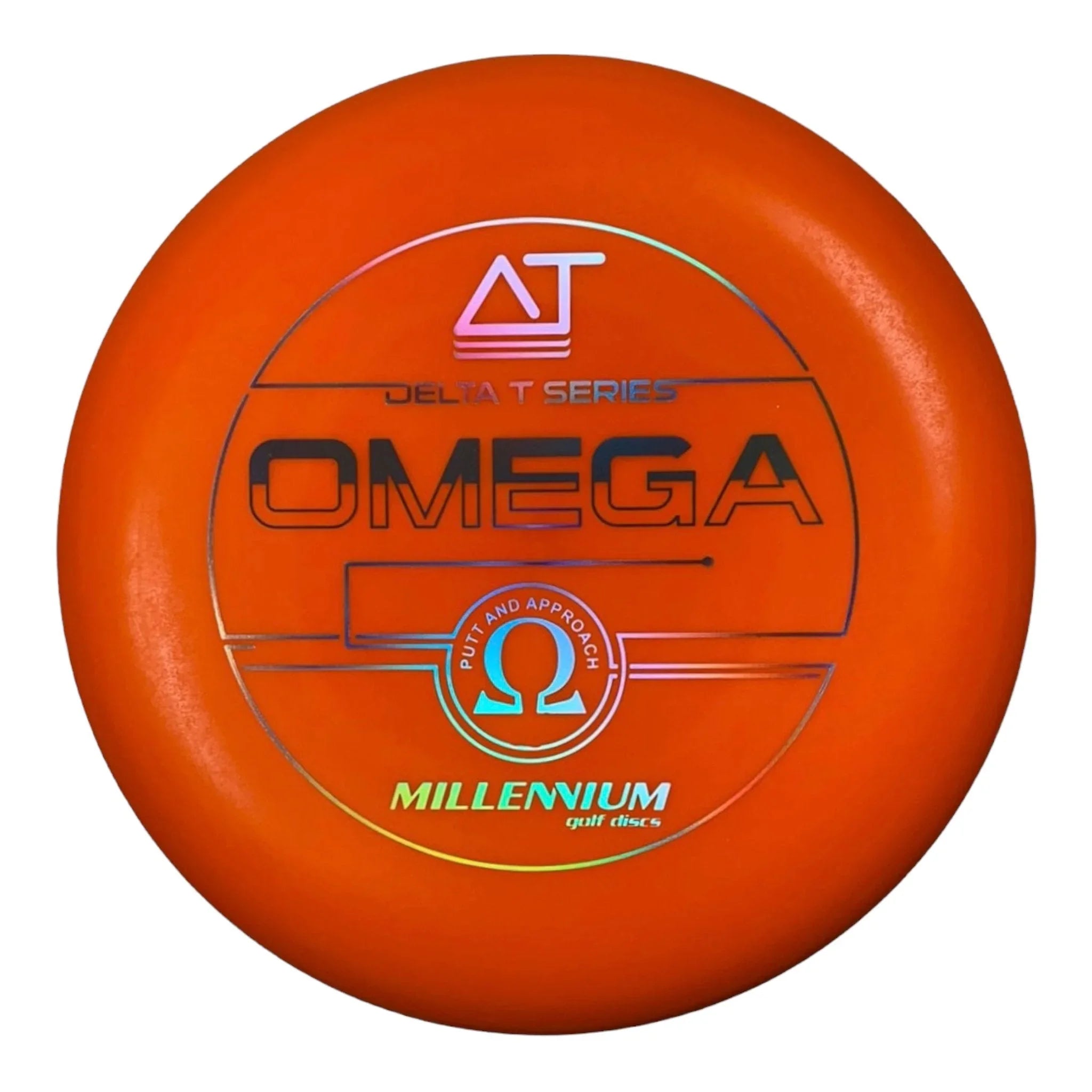 Millennium Golf Discs Omega | DT | Orange/Holo 155 - 169g Disc Golf