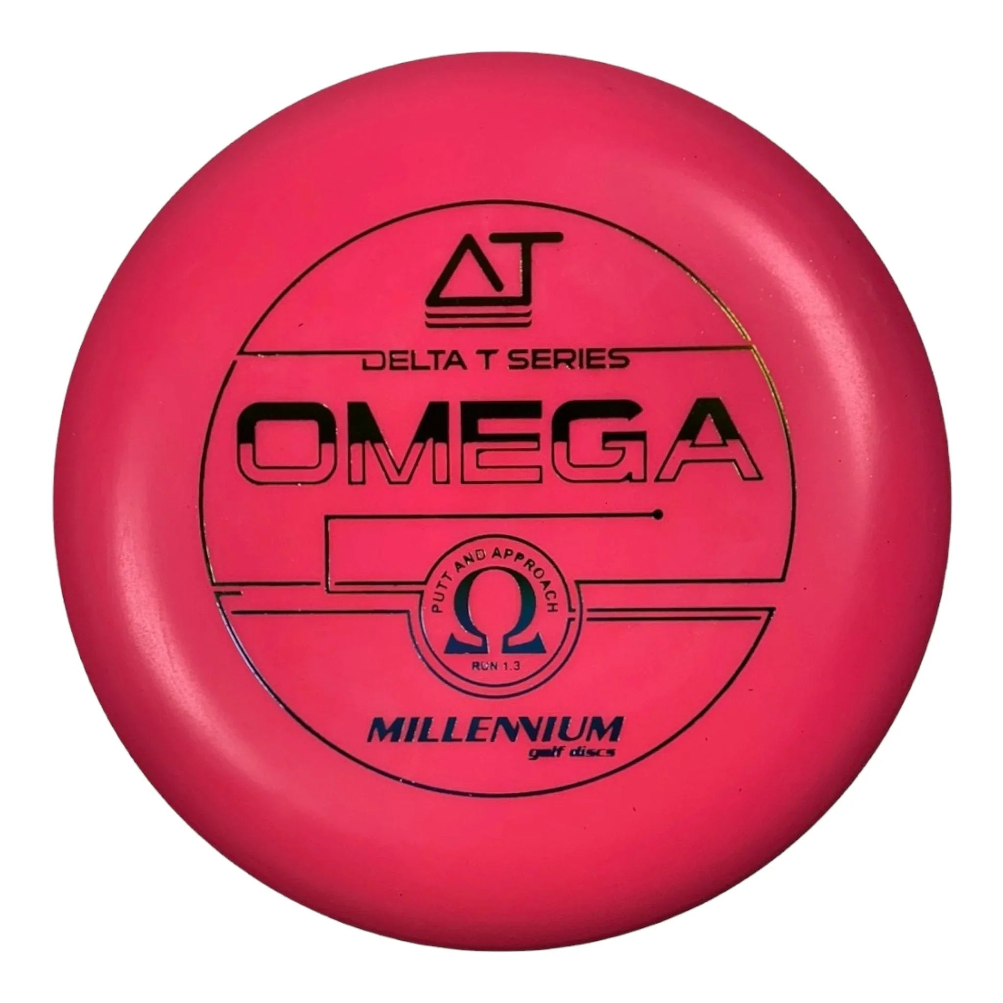 Millennium Golf Discs Omega | DT | Pink/Rainbow 158 - 170g Disc Golf