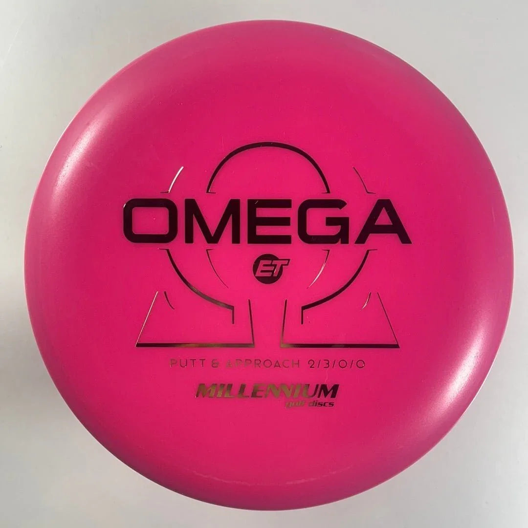 Millennium Golf Discs Omega | ET | Pink/Gold 175g Disc Golf