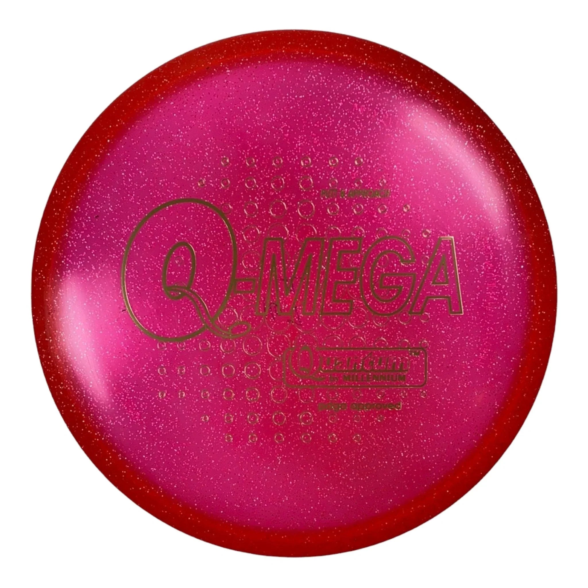 Millennium Golf Discs Omega | Quantum | Red/Gold 167 - 168g Disc Golf