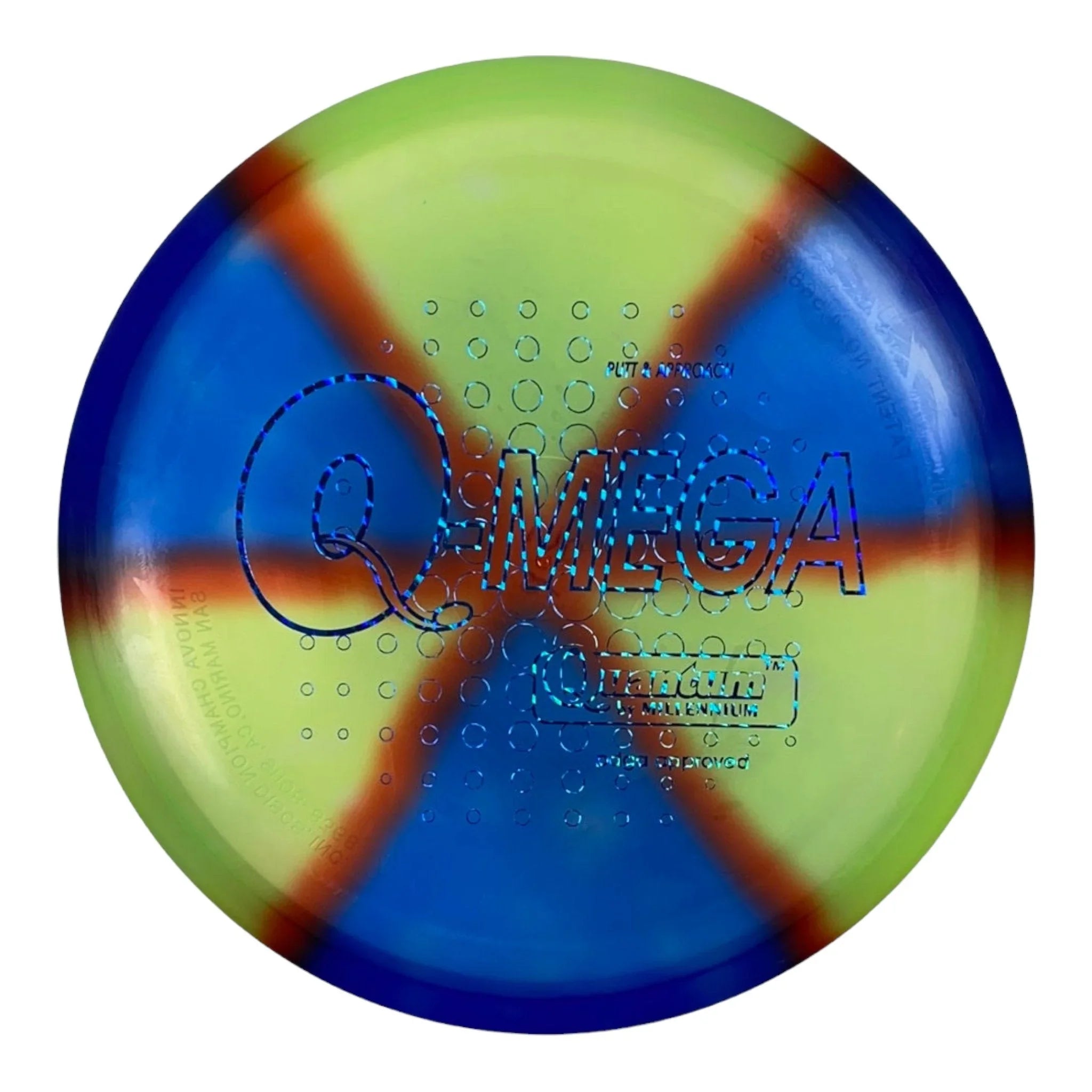 Millennium Golf Discs Omega | Quantum | Tiedye/Holo 170g Disc Golf