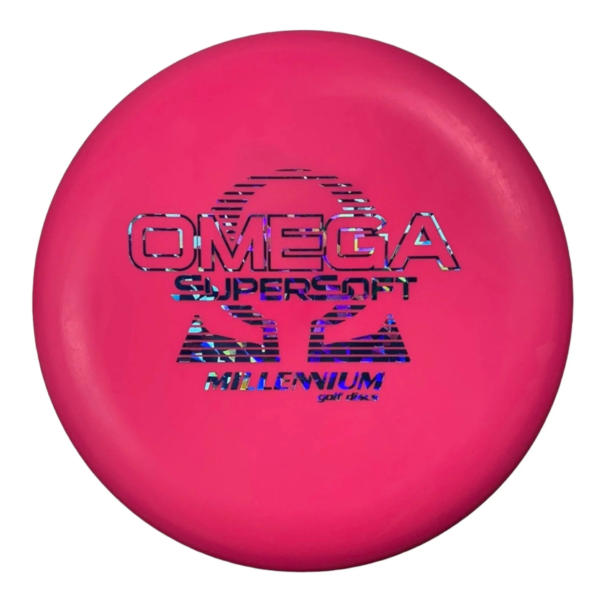 Millennium Golf Discs Omega | Supersoft | Pink/Blue 150 - 169g Disc Golf