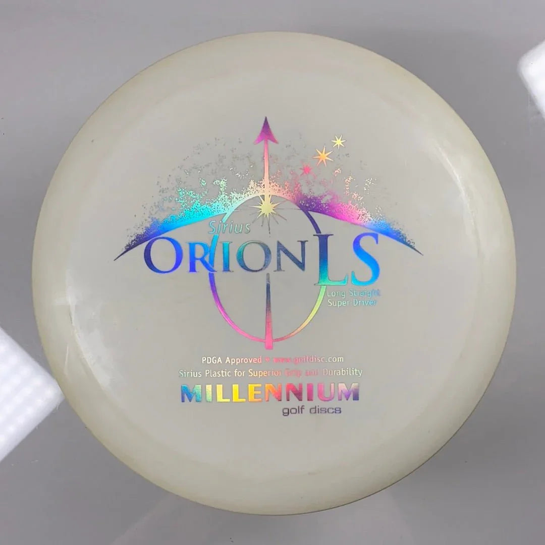 Millennium Golf Discs Orion LS | Sirius | White/Holo 173 - 175g Disc Golf