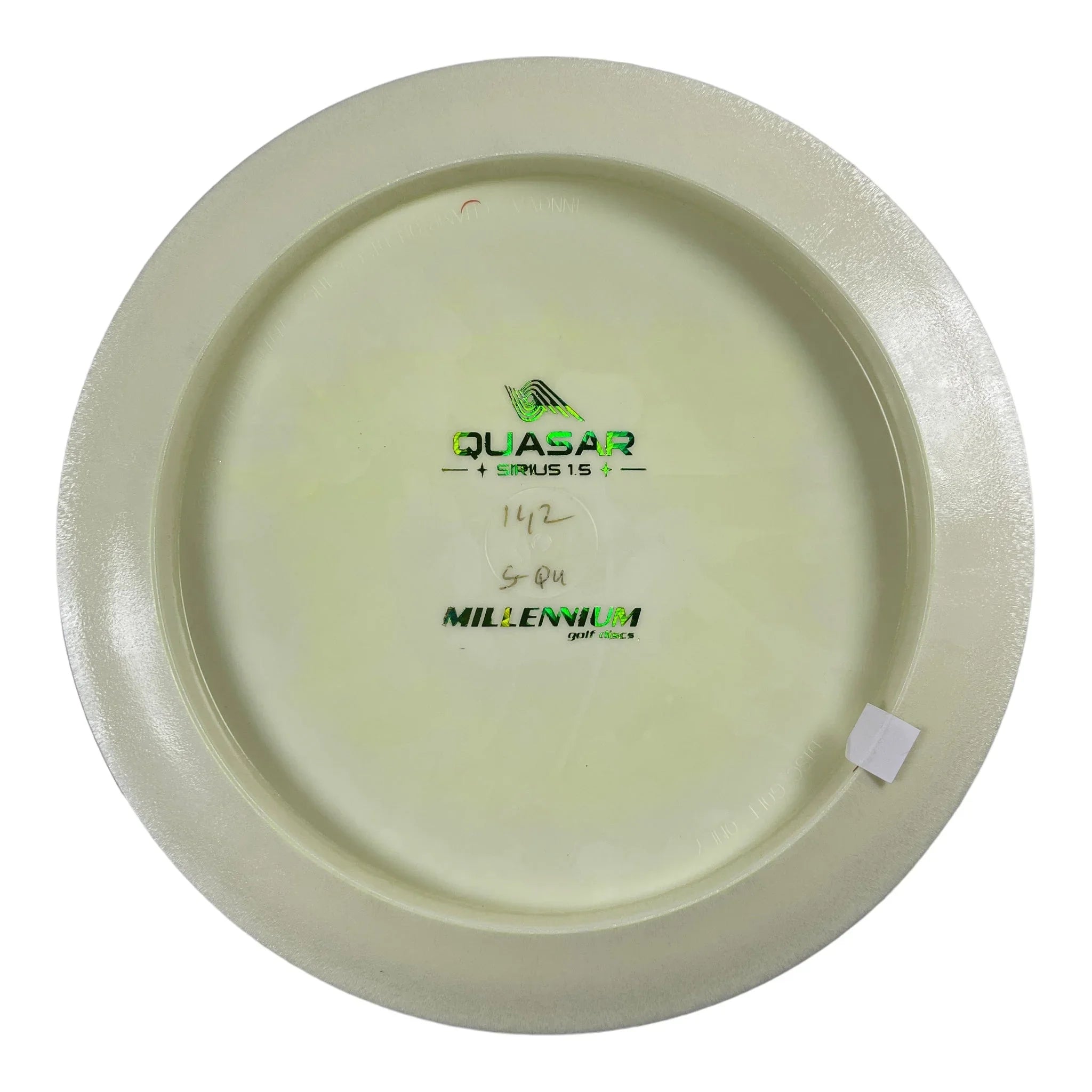 Millennium Golf Discs Quasar | Sirius | White/Green 142g Disc Golf