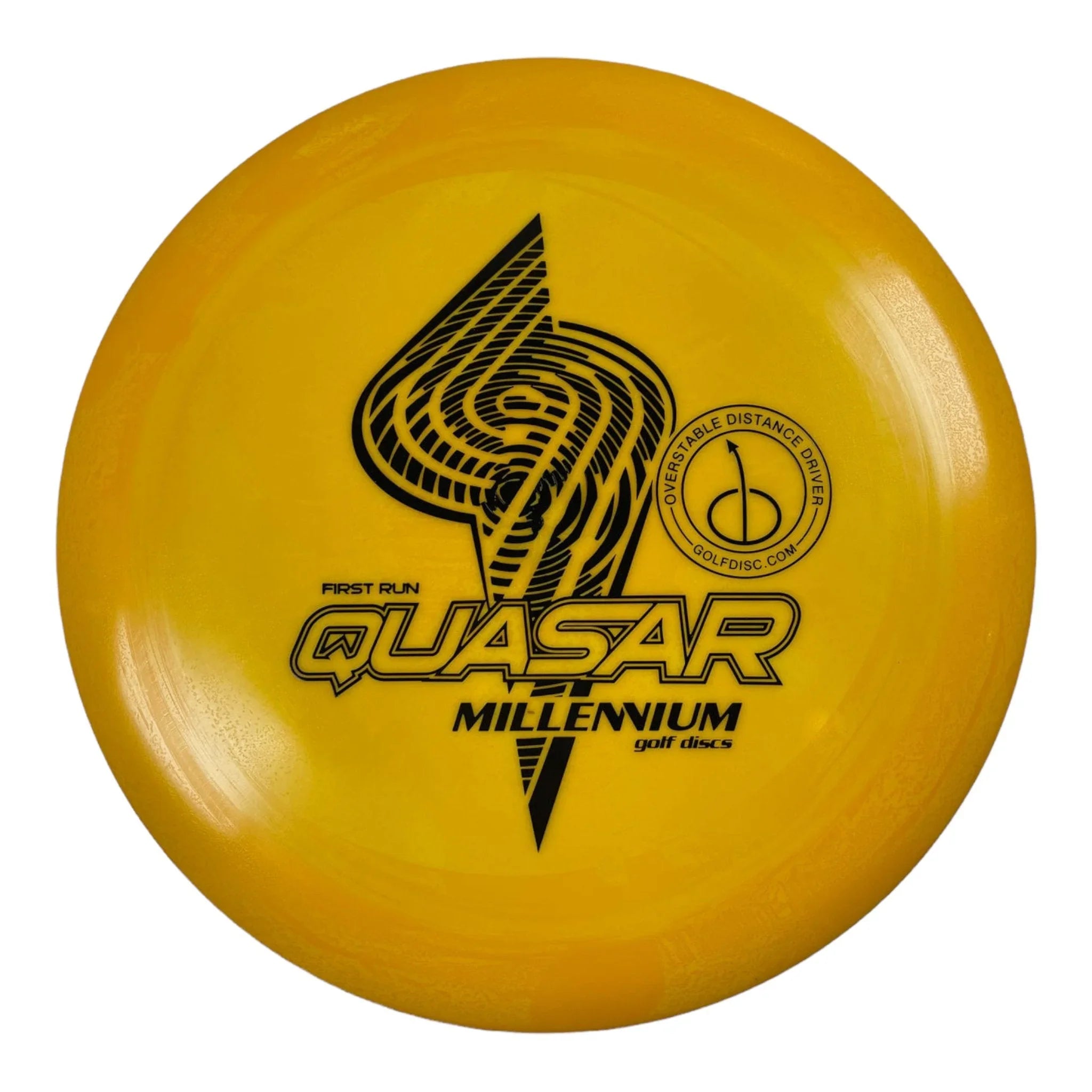 Millennium Golf Discs Quasar | Standard | Gold/Black 175g Disc Golf