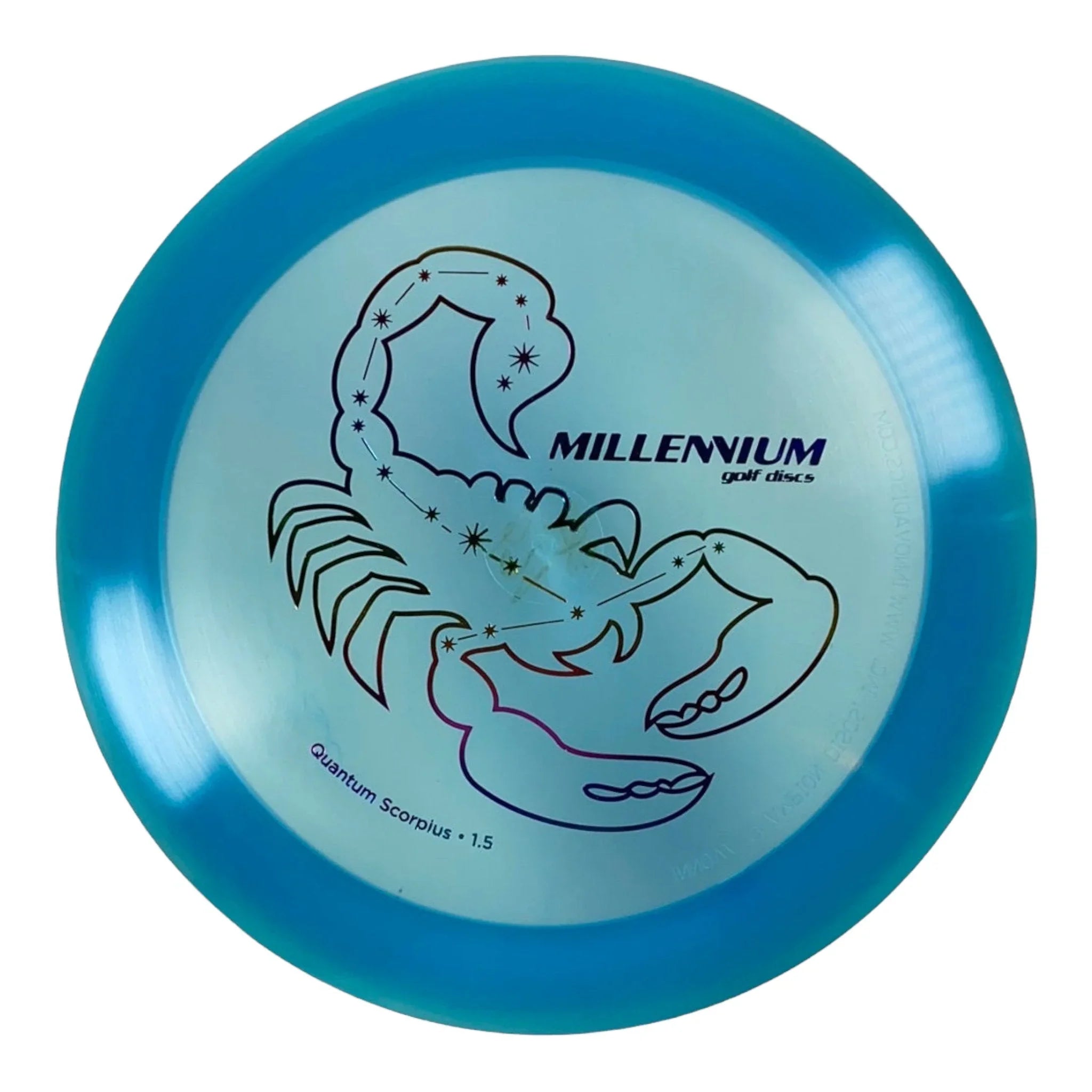 Millennium Golf Discs Scorpius | Quantum | Blue/Rainbow 171g Disc Golf