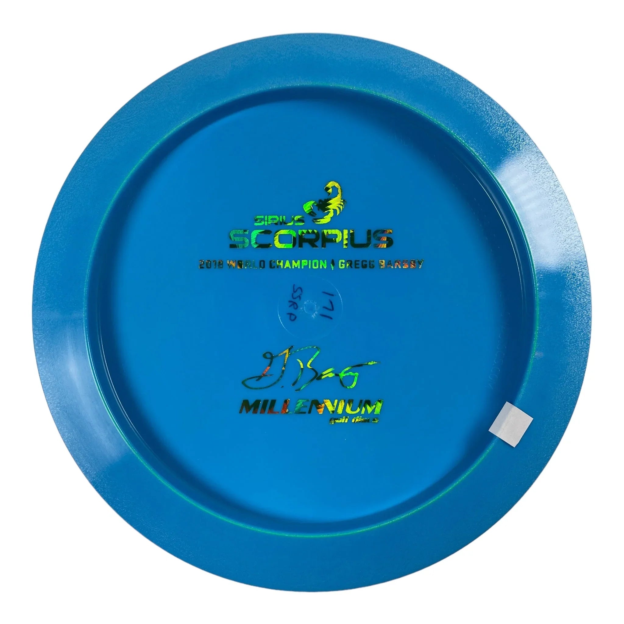 Millennium Golf Discs Scorpius | Sirius | Blue/Green 171g (Gregg Barsby) Disc Golf