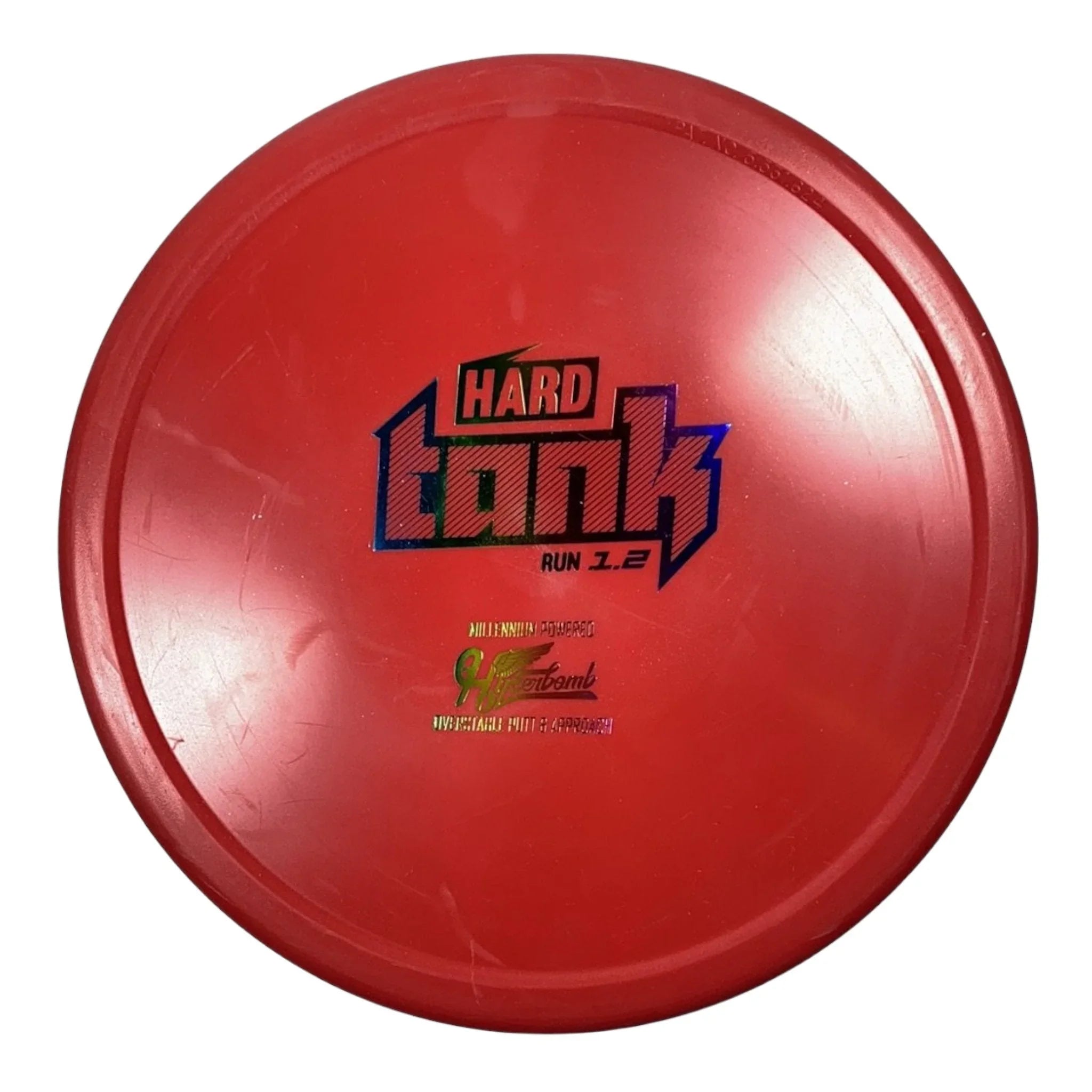 Millennium Golf Discs Tank | Base Hard | Red/Multi 167g Disc Golf
