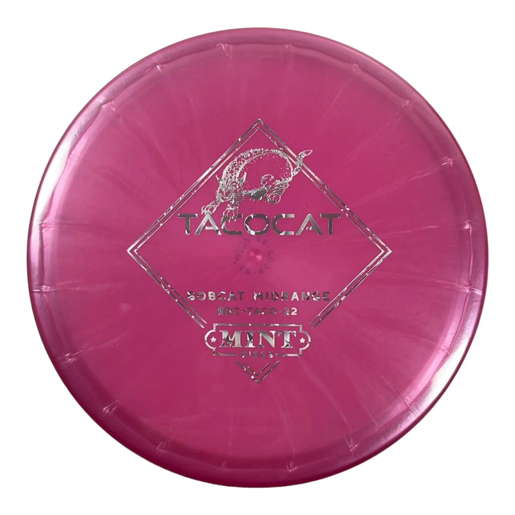 Mint Discs Bobcat | Sublime | Pink/Silver 172g (Tacocat Edition) Disc Golf