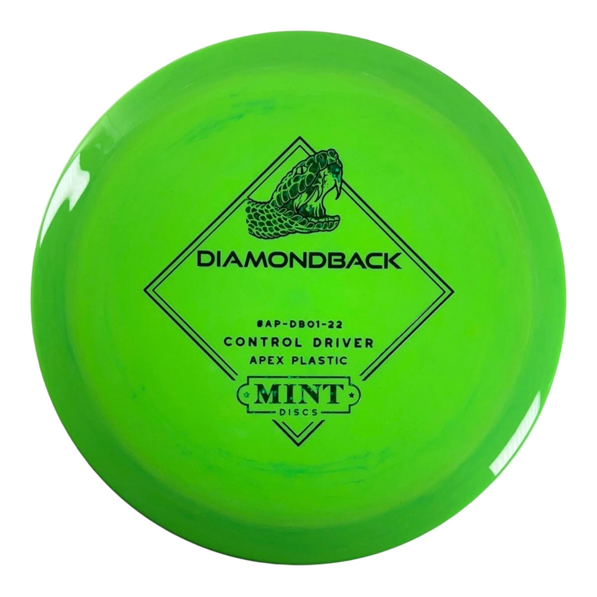 Mint Discs Diamondback | Apex | Green/Green 174g Disc Golf