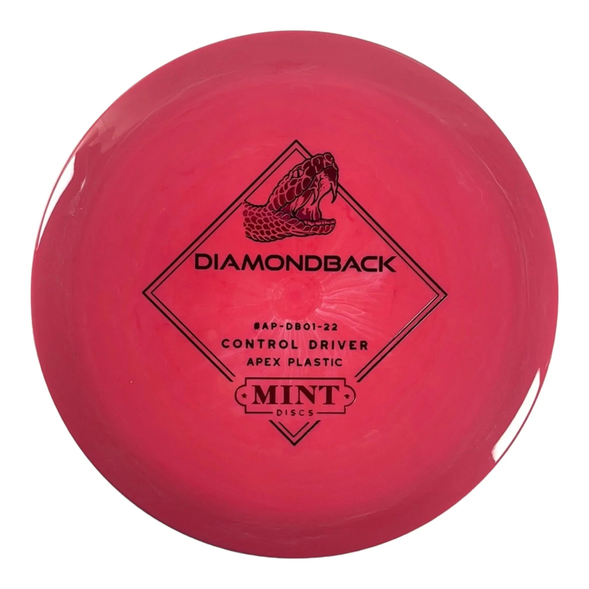 Mint Discs Diamondback | Apex | Red/Red 172g Disc Golf