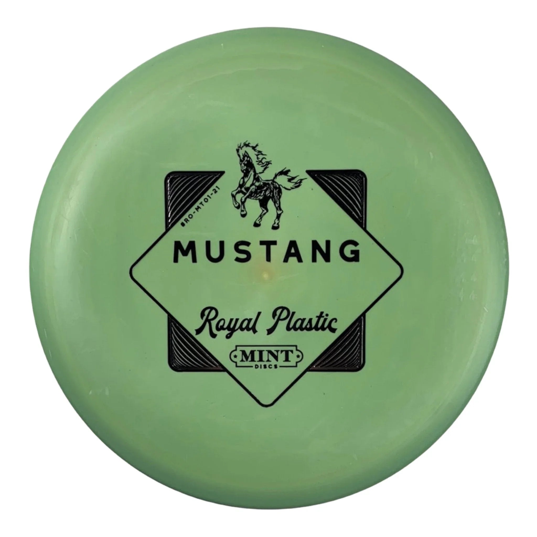 Mint Discs Mustang | Royal | Green/Grey 176g Disc Golf