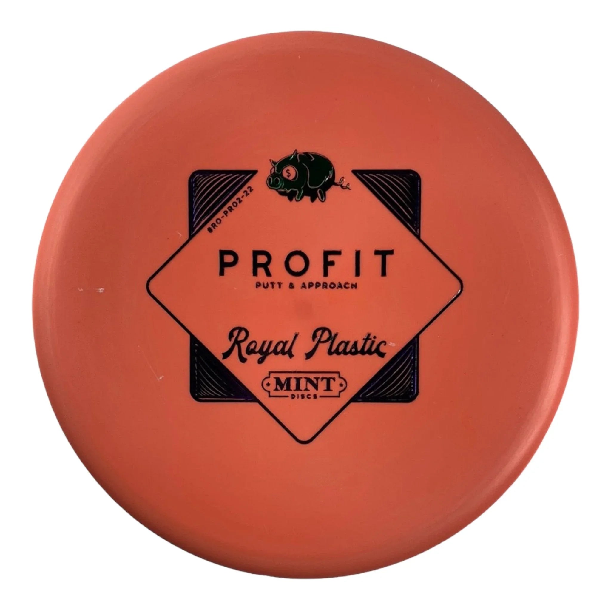 Mint Discs Profit | Medium Royal | Orange/Green 168g Disc Golf