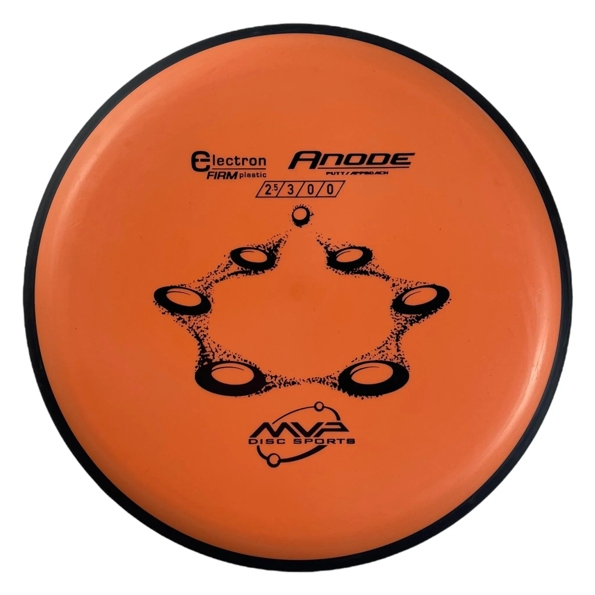 MVP Disc Sports Anode | Electron Firm | Orange/Black 173g Disc Golf