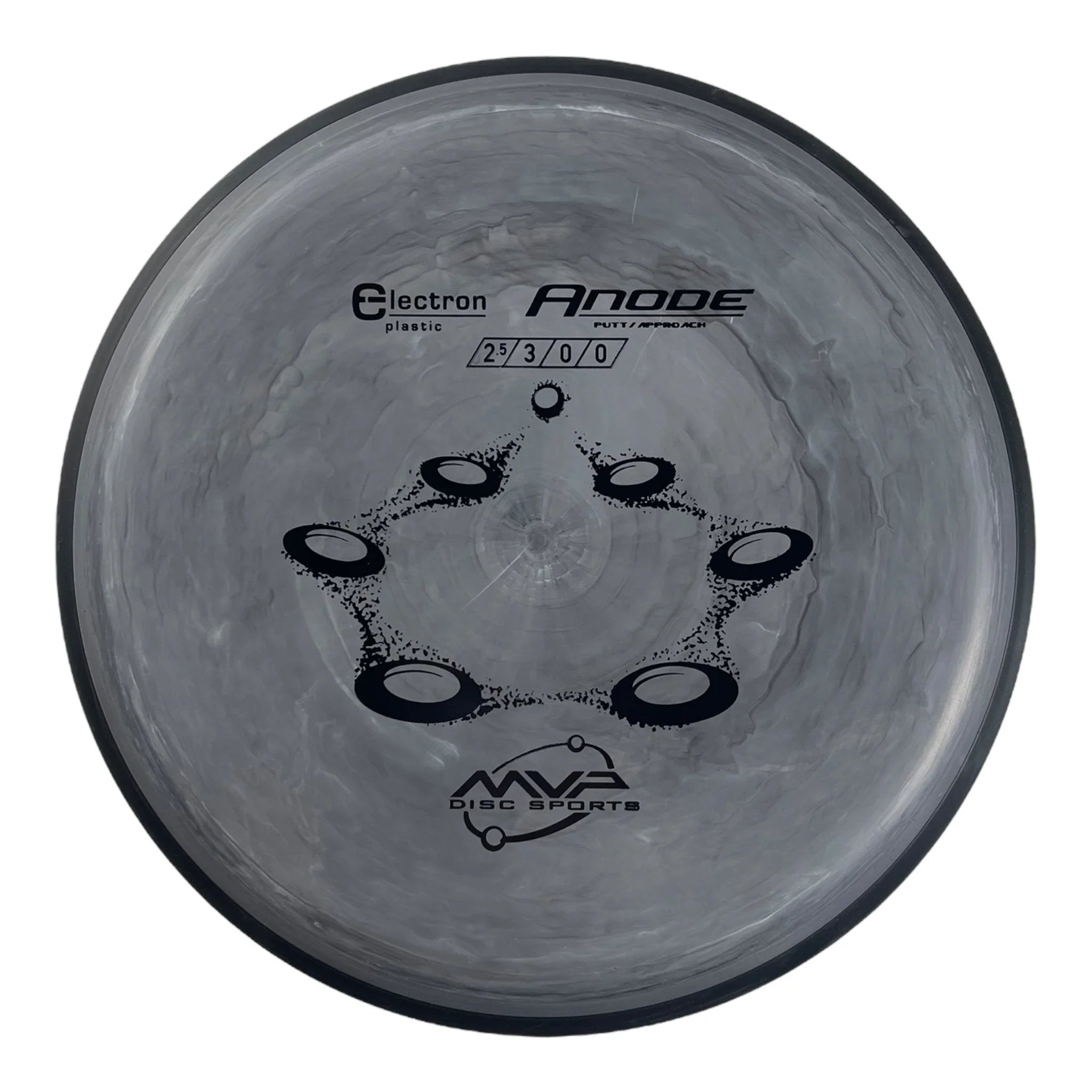 MVP Disc Sports Anode | Electron | Grey/Black 169g Disc Golf
