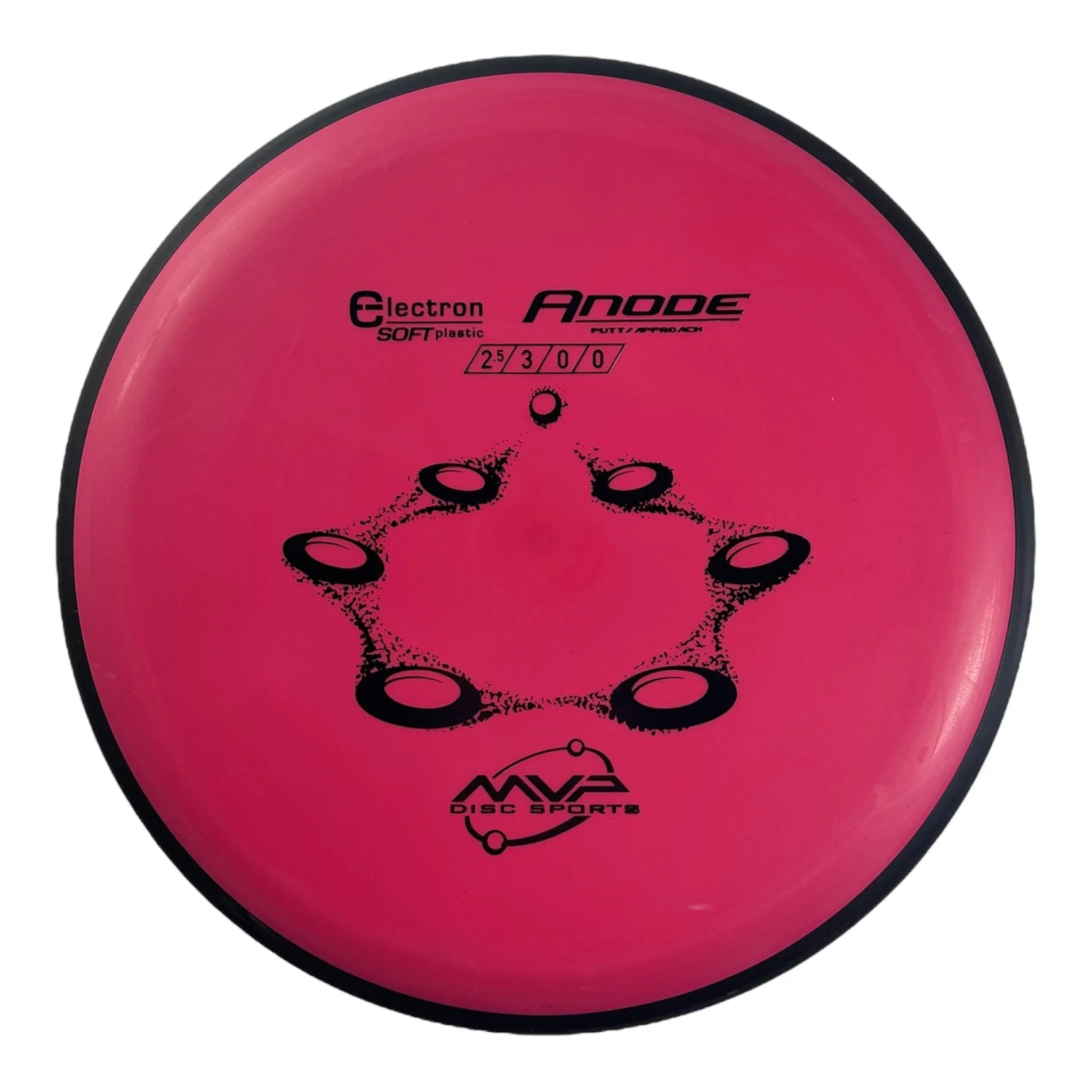 MVP Disc Sports Anode | Electron Soft | Red/Black 174g Disc Golf