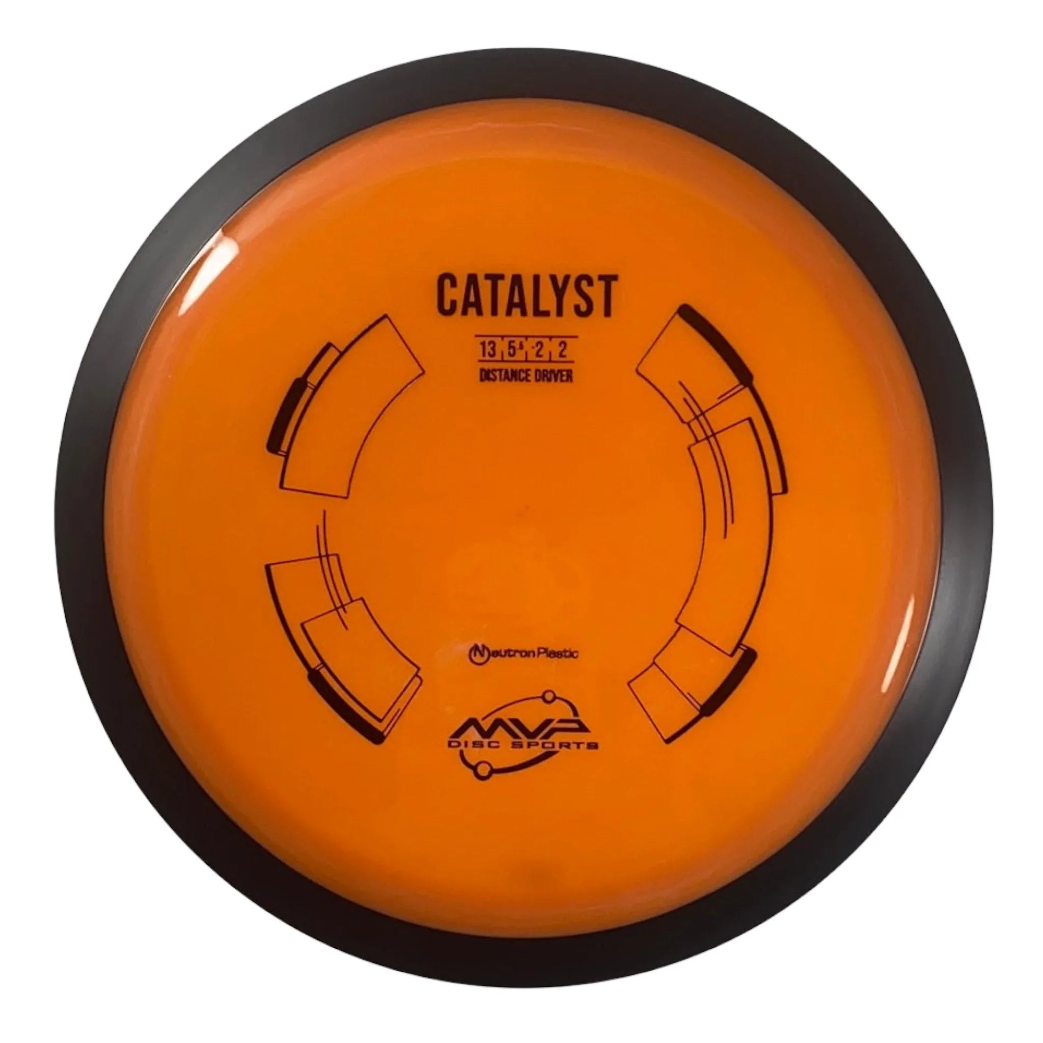 MVP Disc Sports Catalyst | Neutron | Orange/Black 166 - 173g Disc Golf