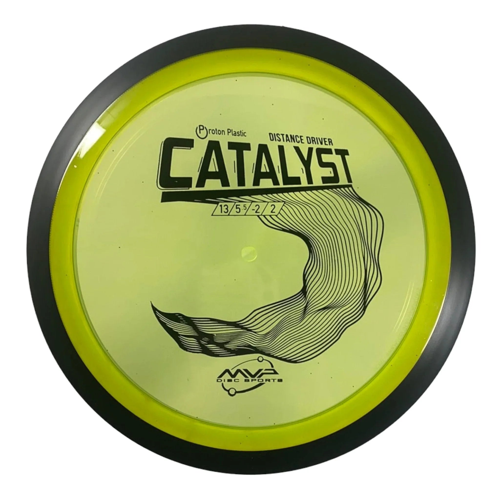 MVP Disc Sports Catalyst | Proton | Yellow/Black 172g Disc Golf