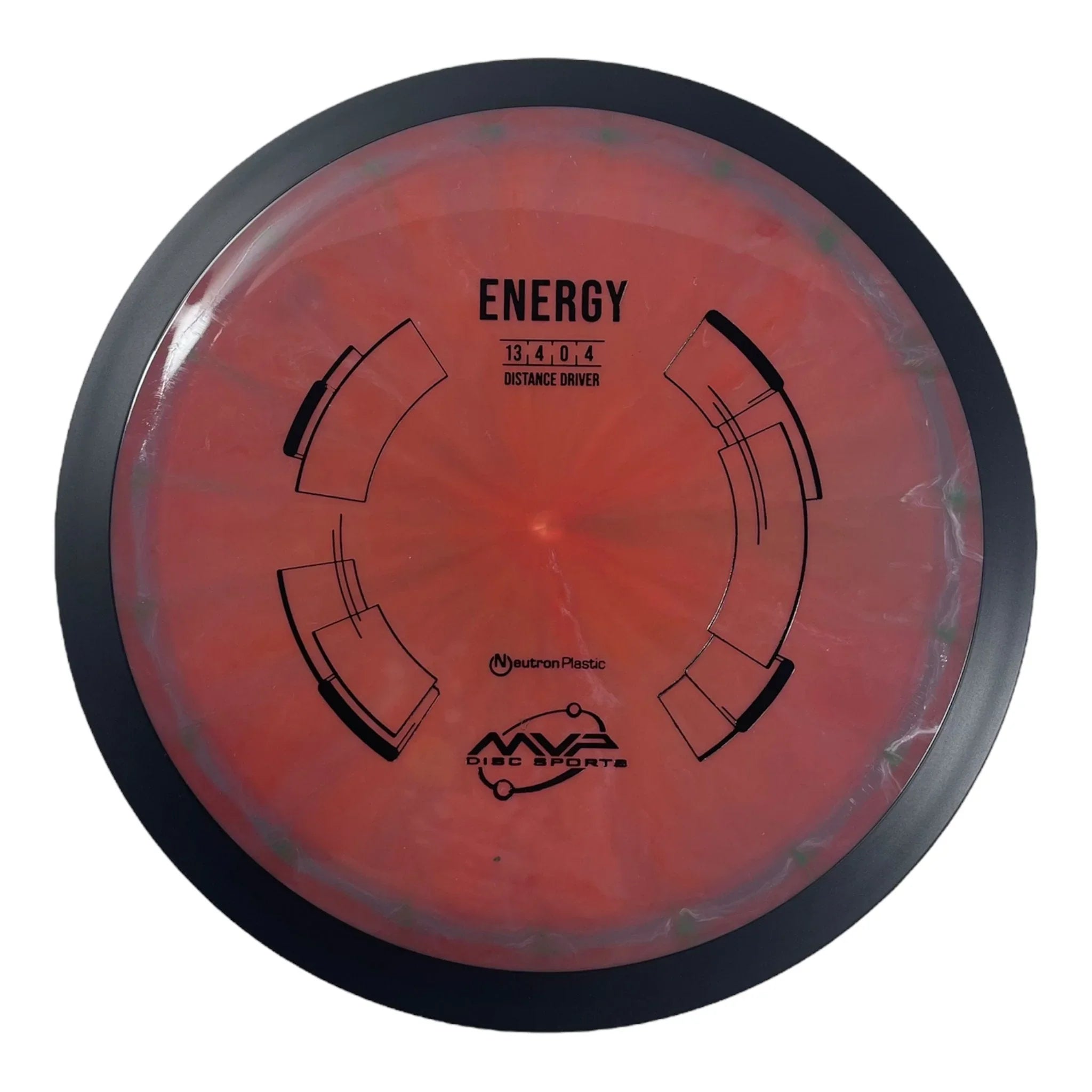 MVP Disc Sports Energy | Neutron | Red/Black 166g Disc Golf
