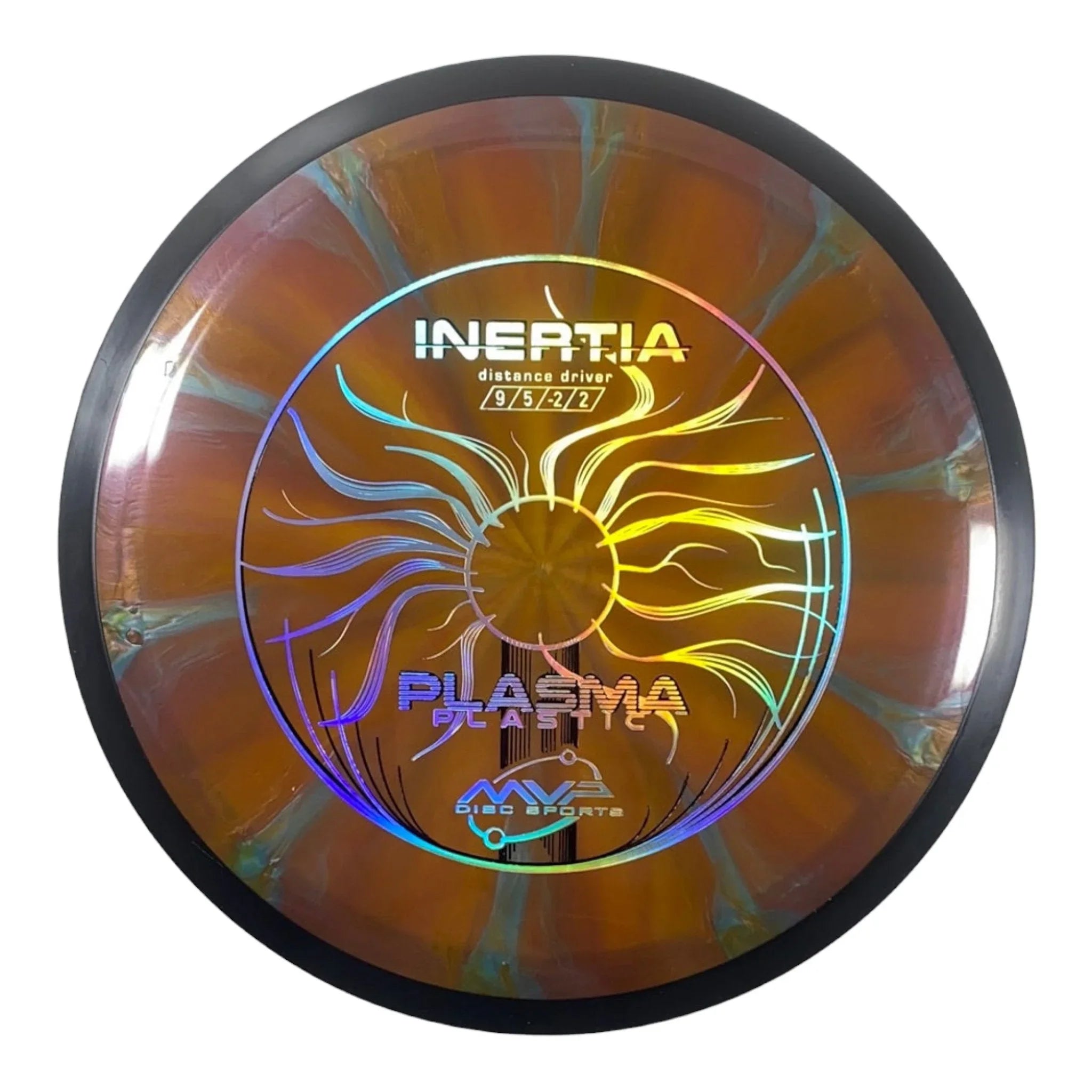 MVP Disc Sports Inertia | Plasma | Brown/Holo 172g Disc Golf