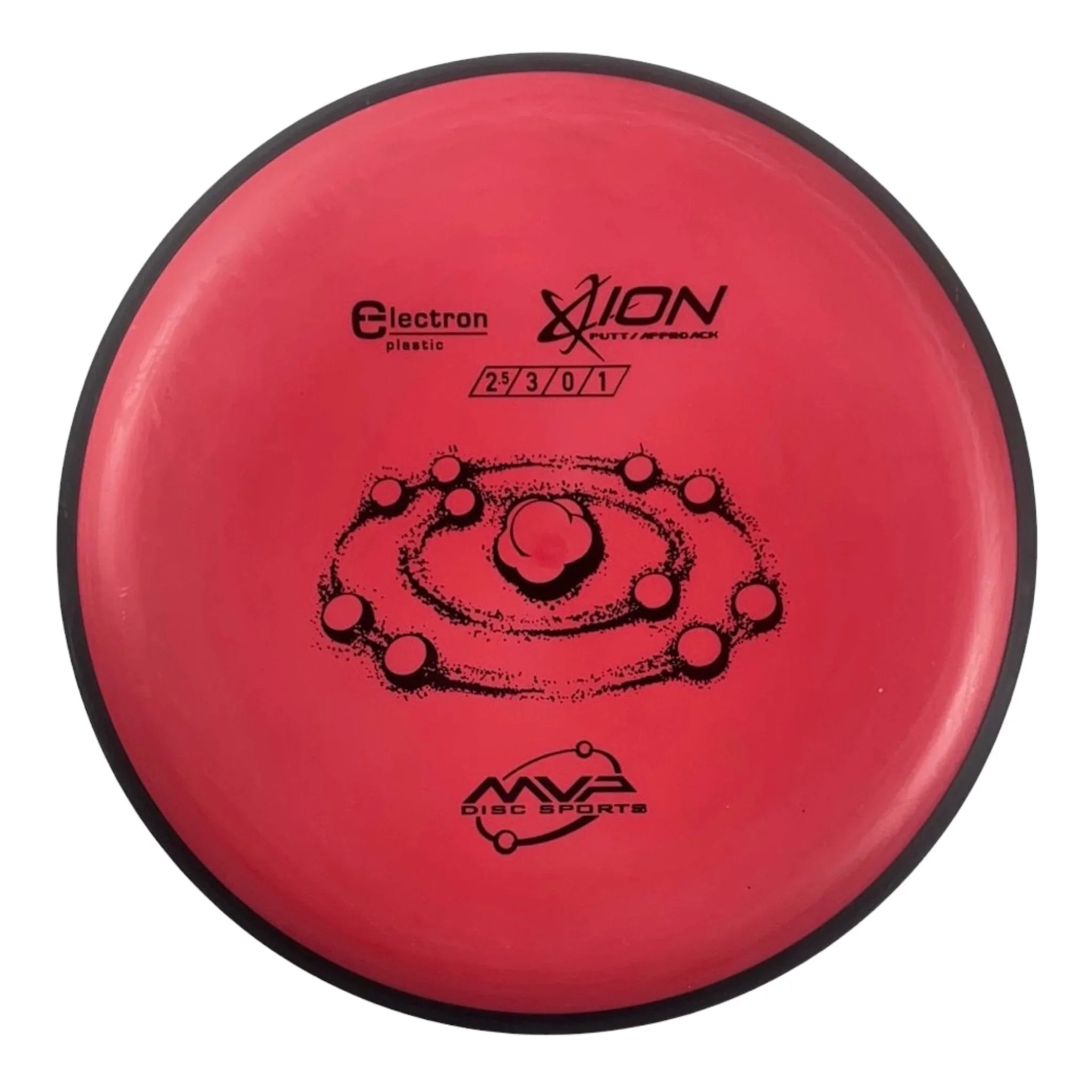 MVP Disc Sports Ion | Electron | Red/Black 168 - 174g Disc Golf