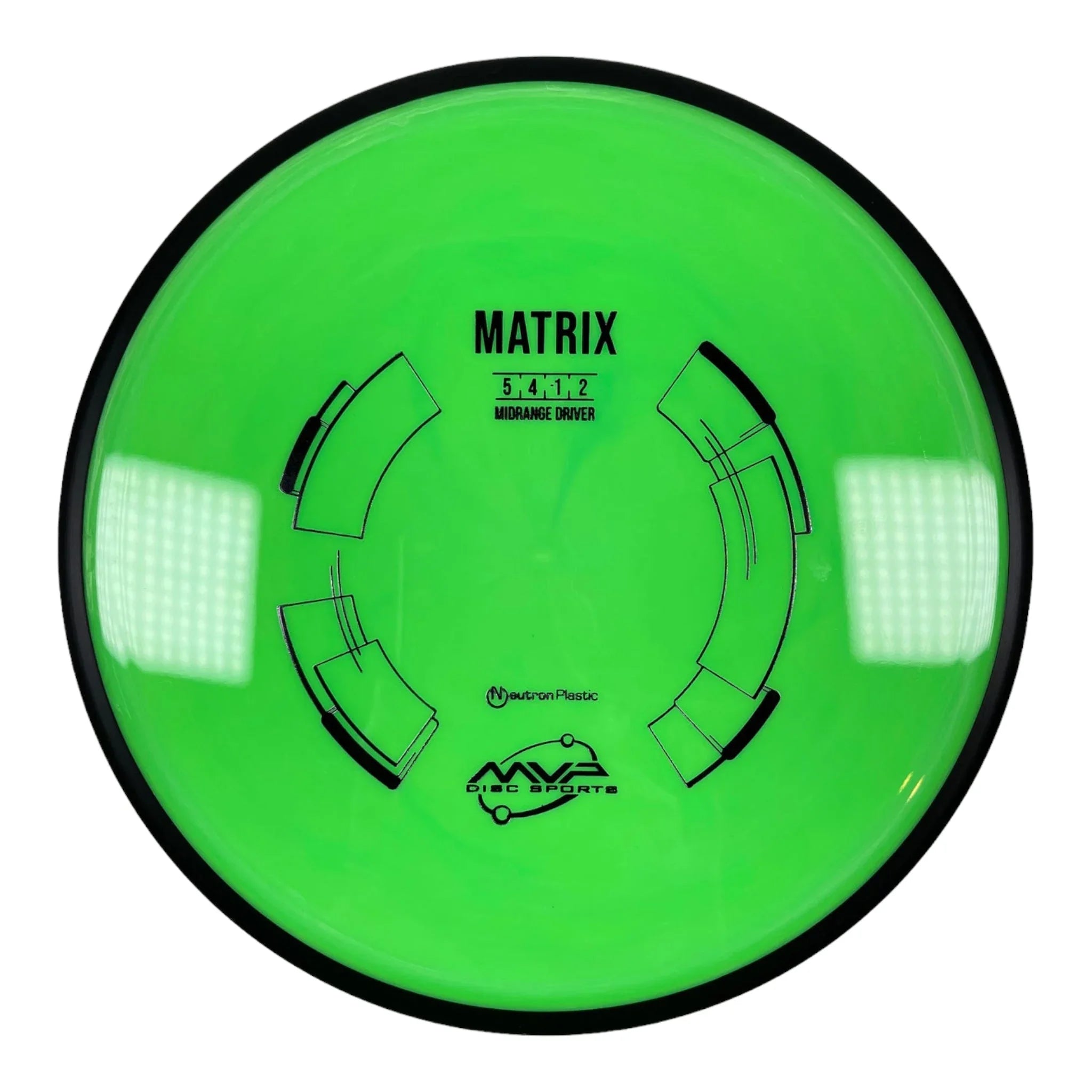 MVP Disc Sports Matrix | Neutron | Green/Black 168 - 175g Disc Golf
