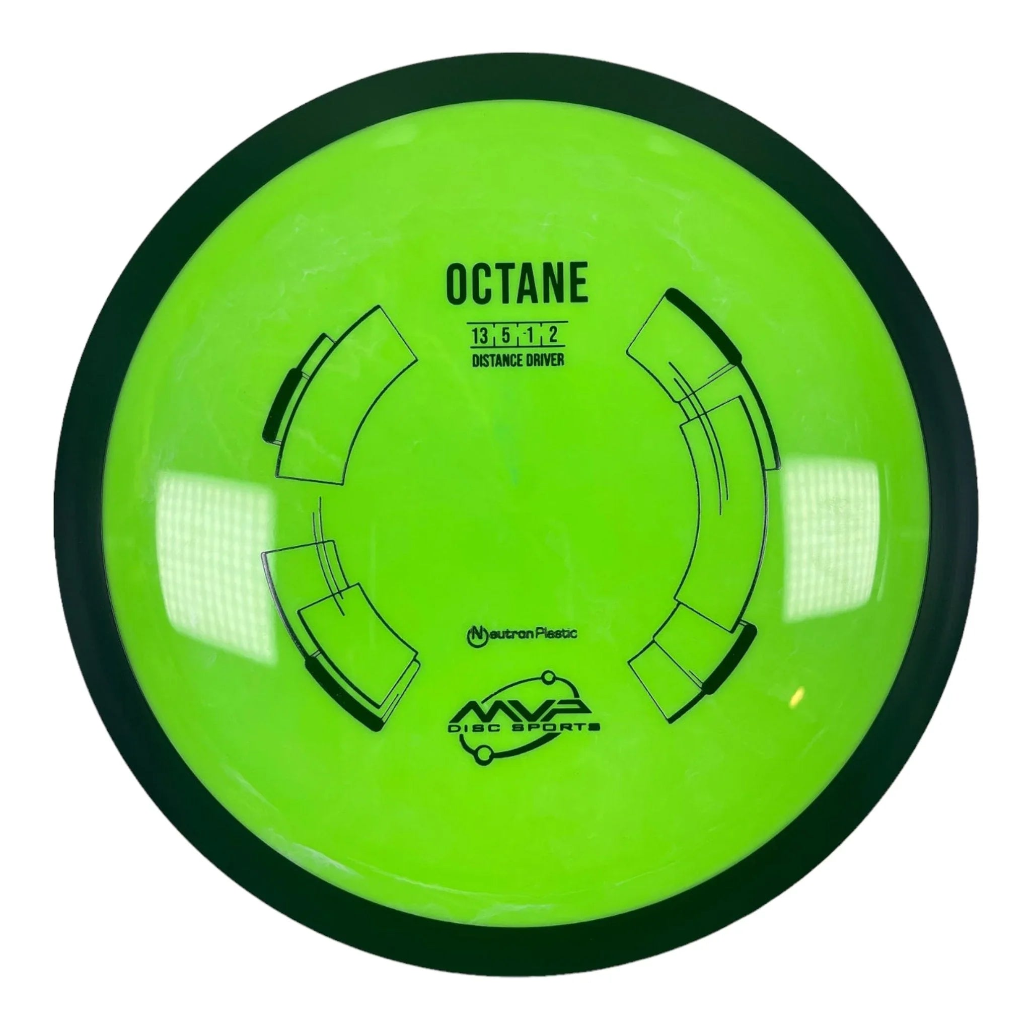 MVP Disc Sports Octane | Neutron | Green/Black 166g Disc Golf