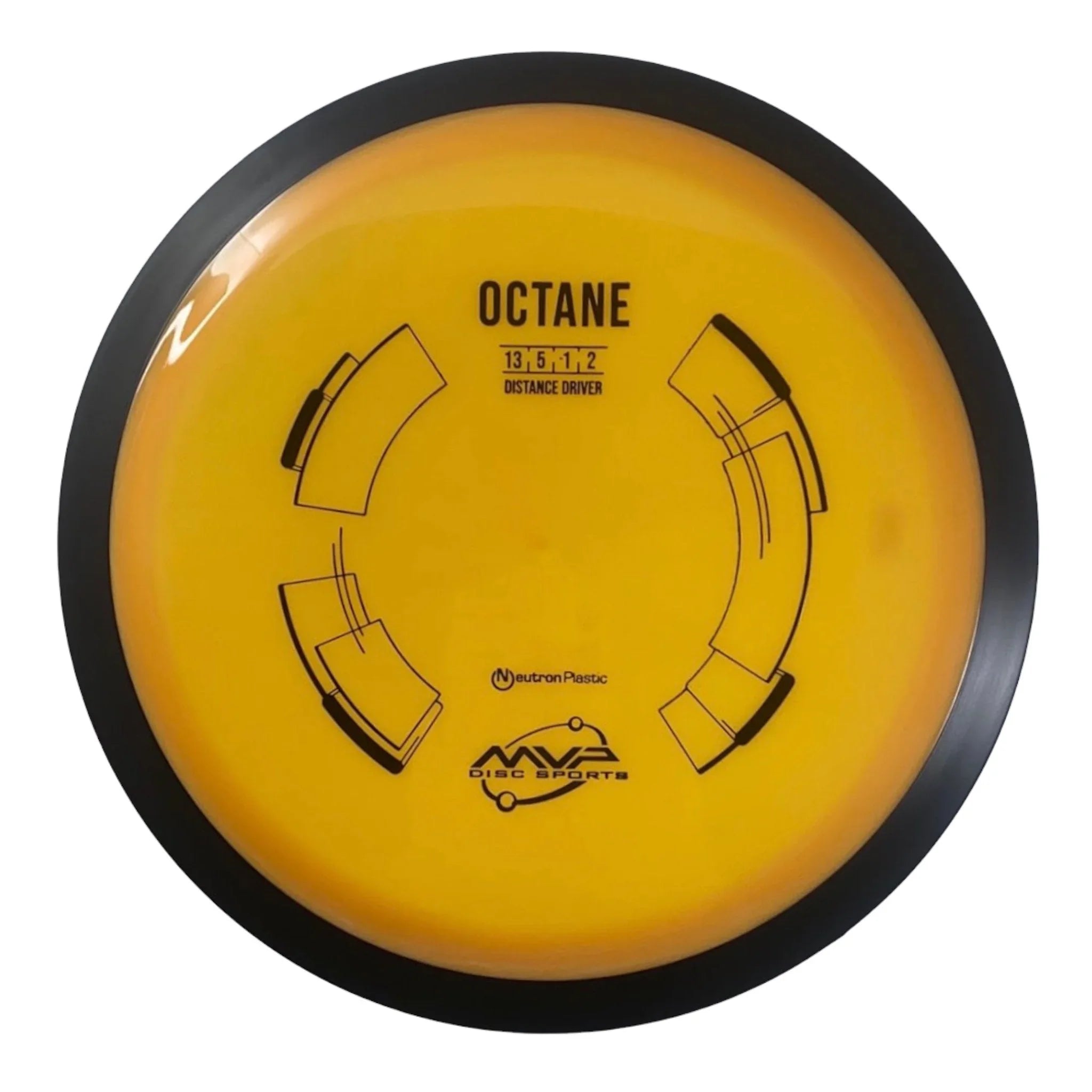 MVP Disc Sports Octane | Neutron | Yellow/Black 174g Disc Golf