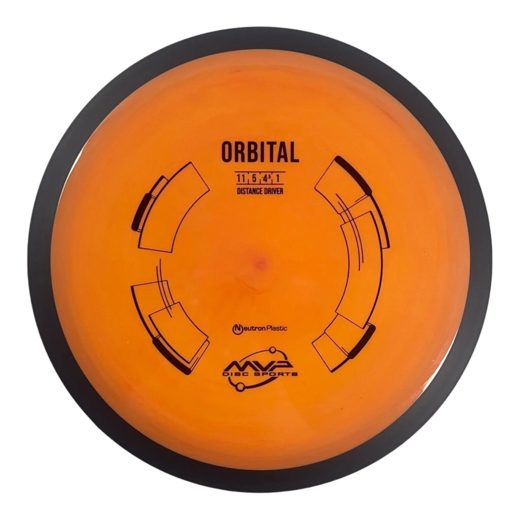 MVP Disc Sports Orbital | Neutron | Orange/Black 165g Disc Golf