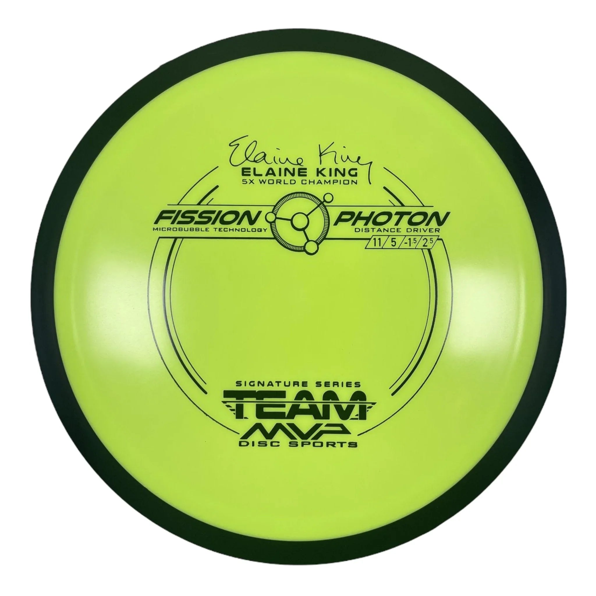 MVP Disc Sports Photon | Fission | Yellow/Black 169g Disc Golf