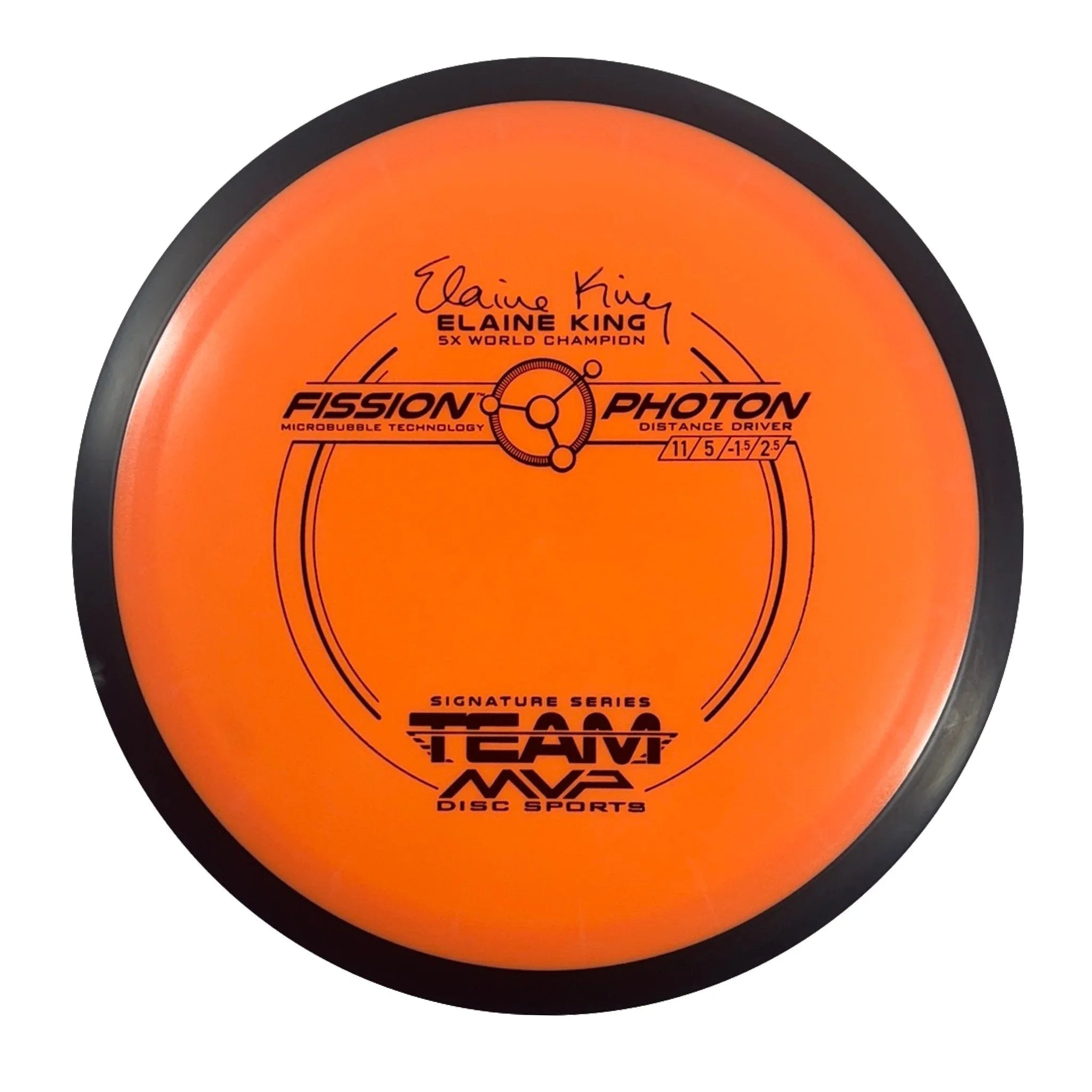 MVP Disc Sports Photon | Fission | Orange/Black 169g Disc Golf