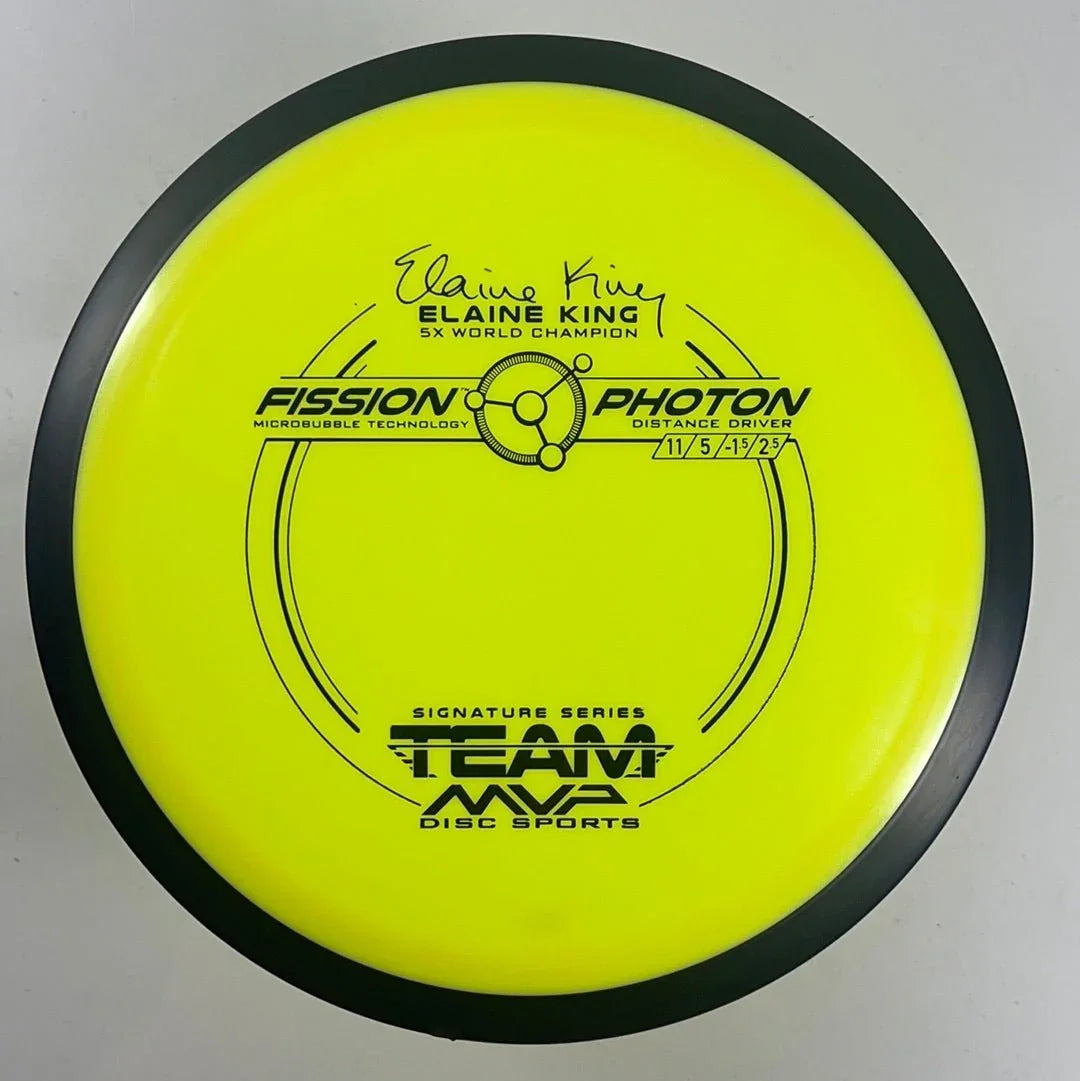MVP Disc Sports Photon | Fission | Yellow/Black 168 - 172g Disc Golf