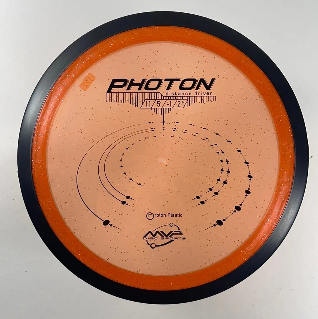 MVP Disc Sports Photon | Proton | Orange/Black 172g Disc Golf