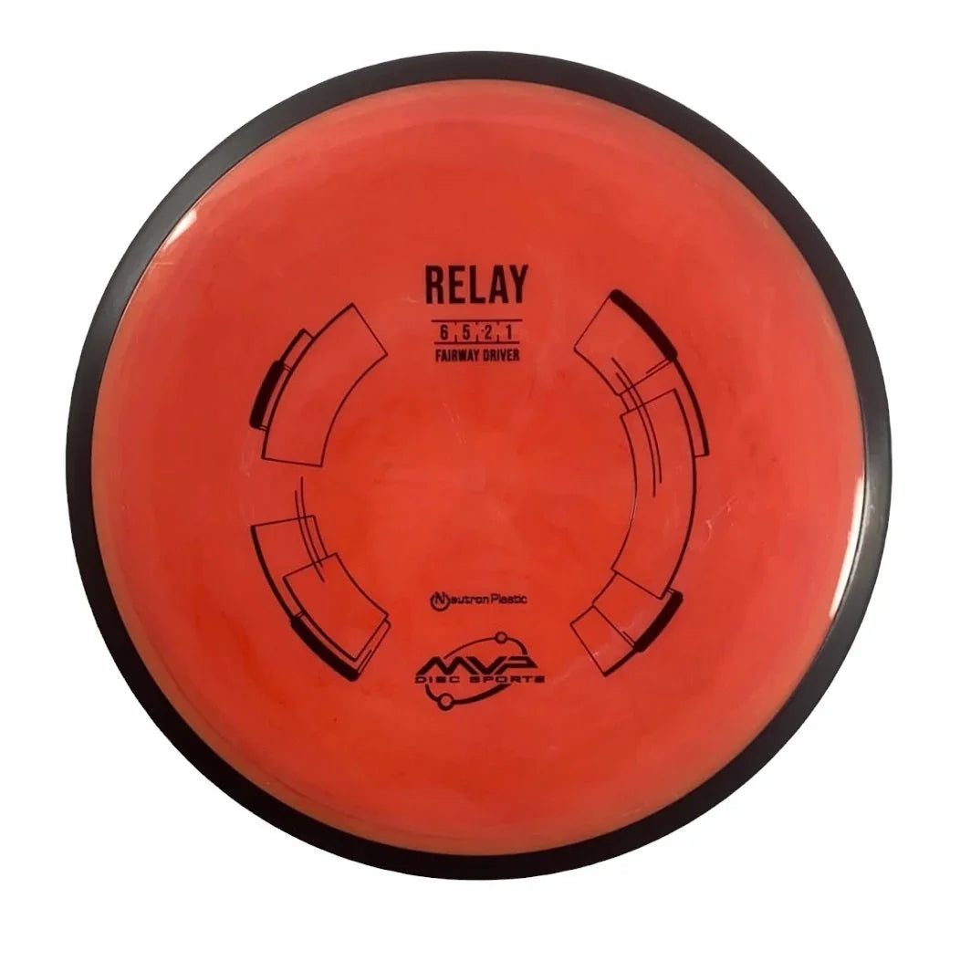 MVP Disc Sports Relay | Neutron | Pink/Black 174g Disc Golf