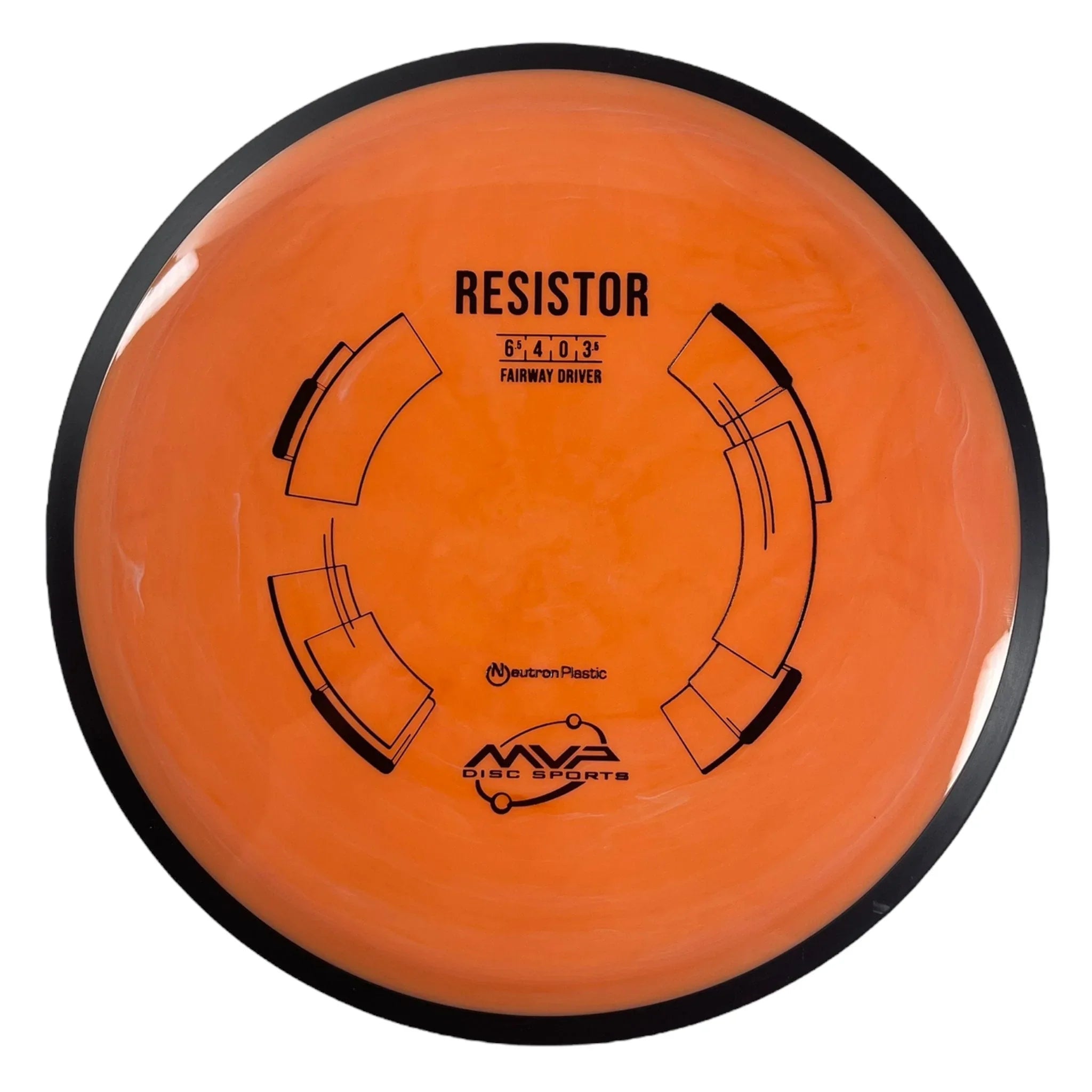 MVP Disc Sports Resistor | Neutron | Orange/Black 168 - 175g Disc Golf
