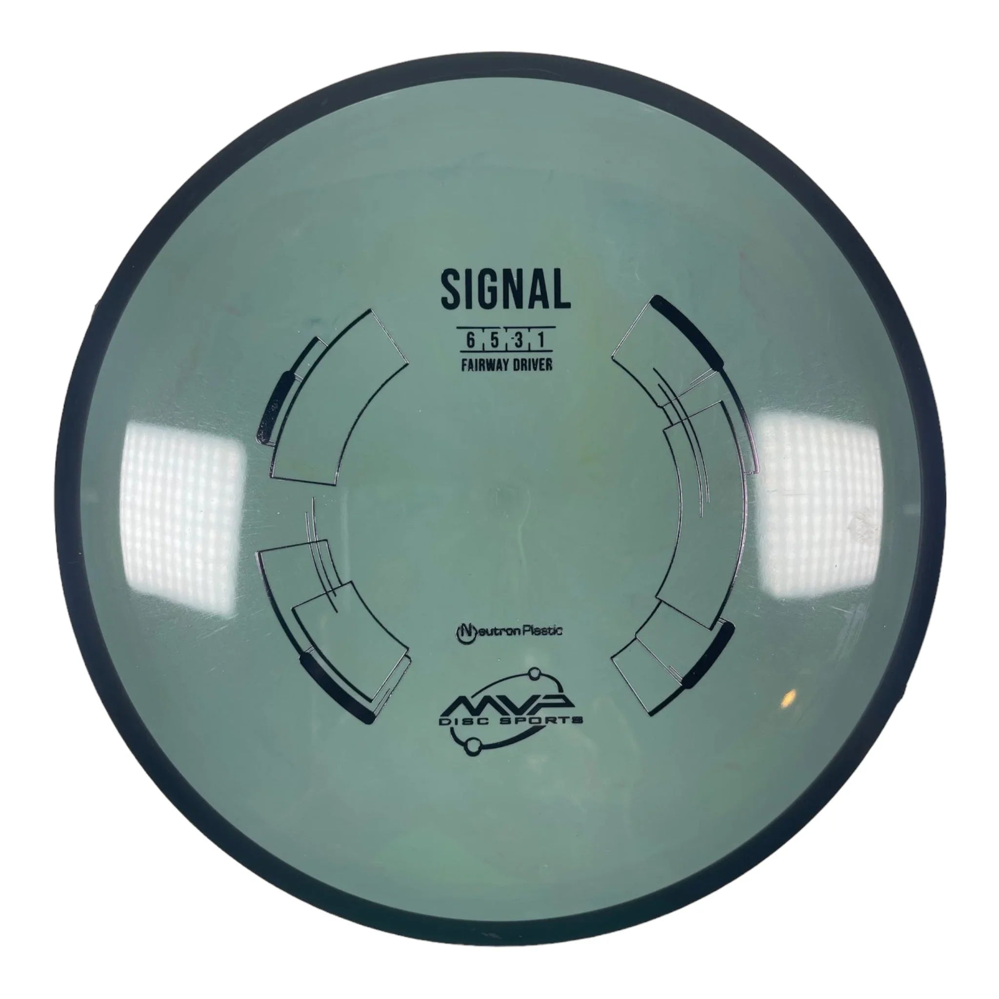 MVP Disc Sports Signal | Neutron | Grey/Black 166 - 174g Disc Golf