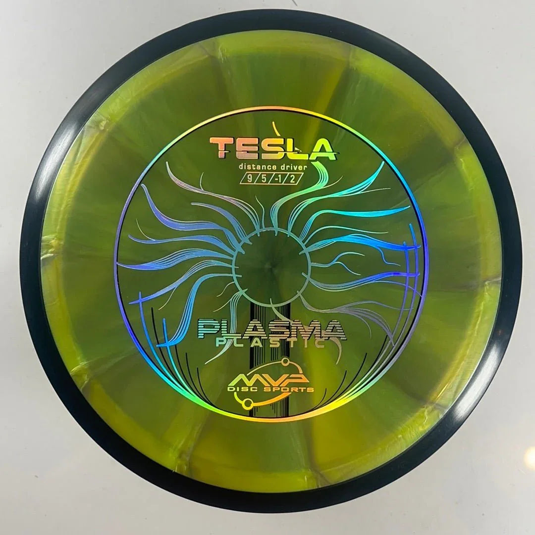 MVP Disc Sports Tesla | Plasma | Green/Holo 169g Disc Golf