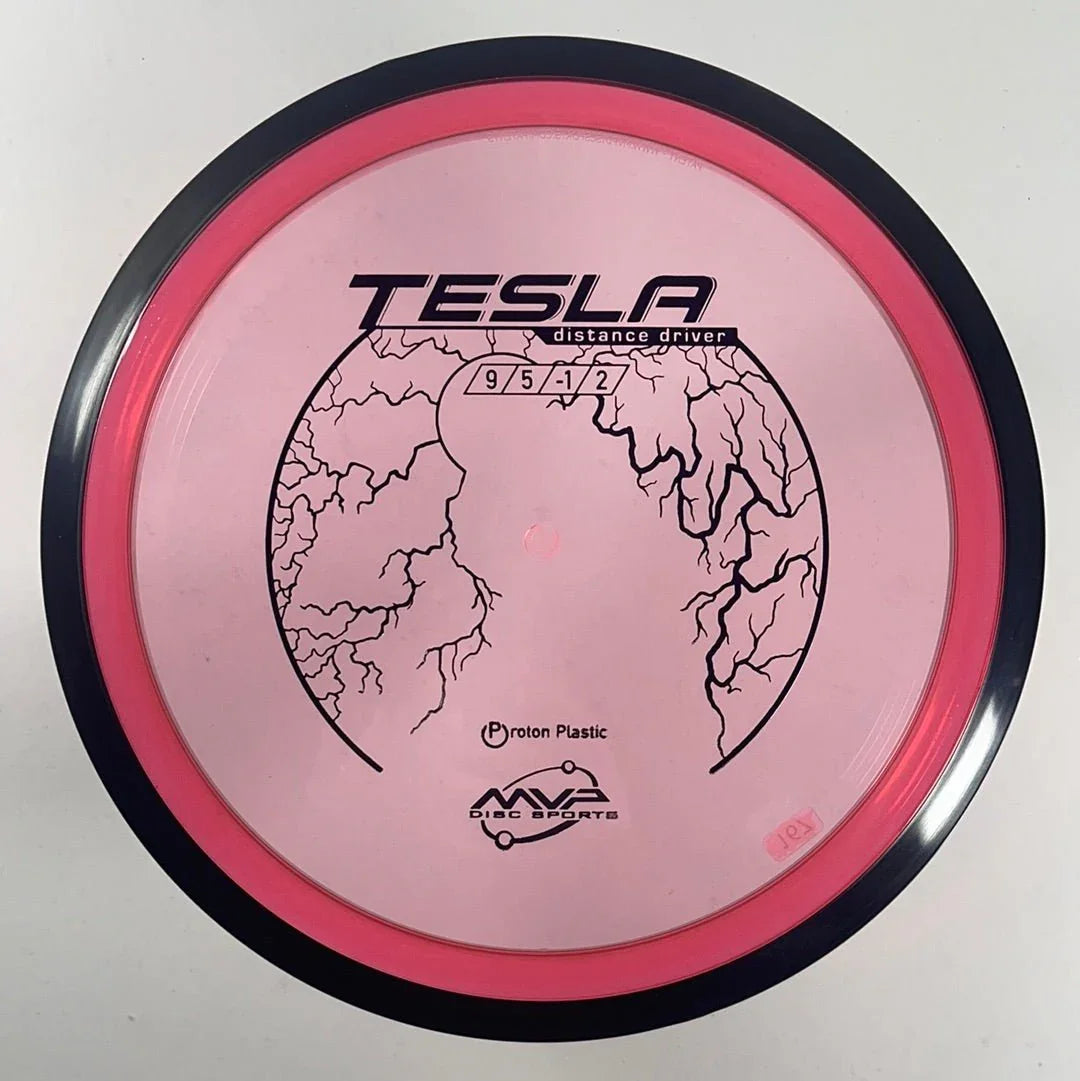 MVP Disc Sports Tesla | Proton | Pink/Black 167 - 174g Disc Golf